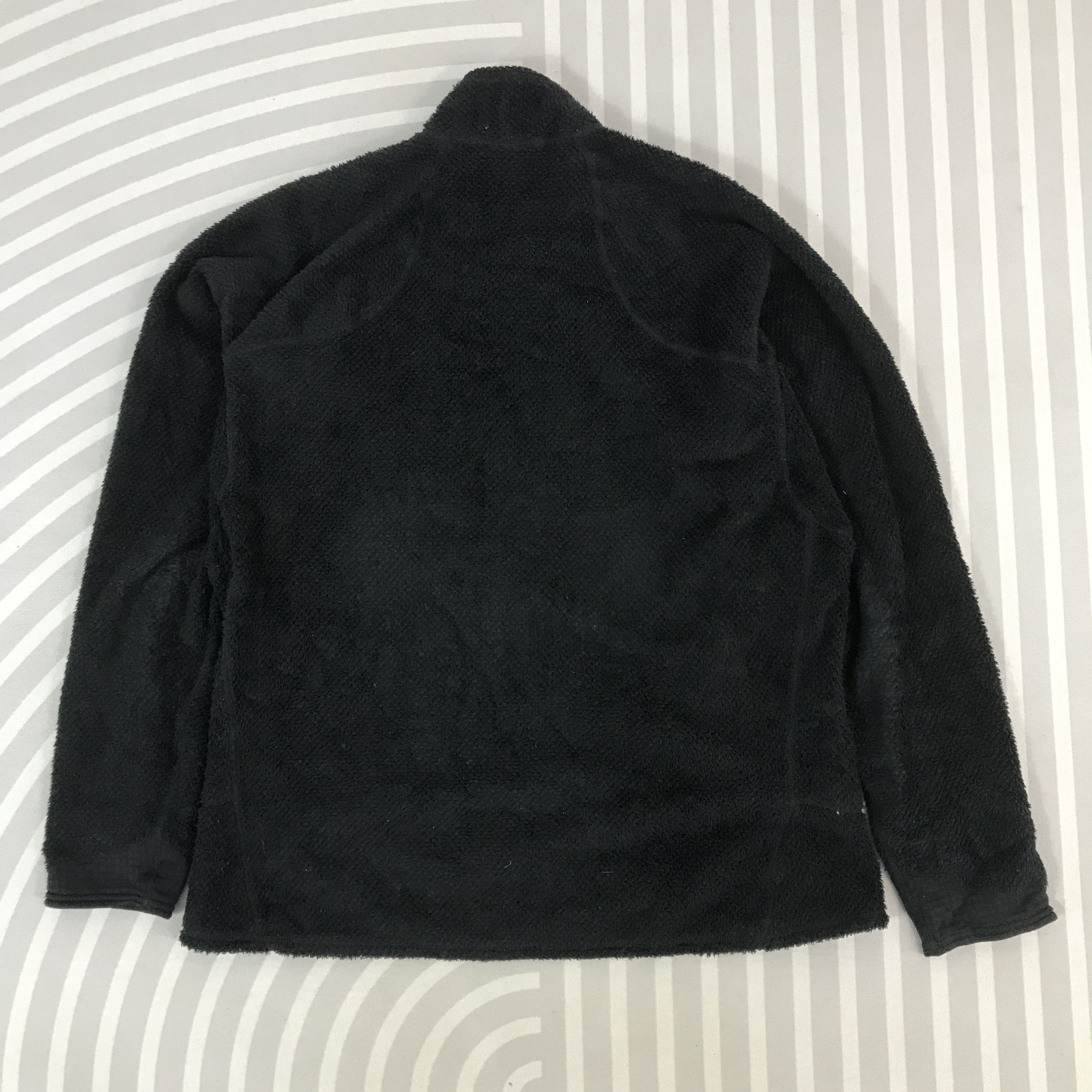 Patagonia × Vintage Vintage Patagonia Sherpa Fleece Black design zipper Jacket Size US XL / EU 56 / 4 - 3 Thumbnail
