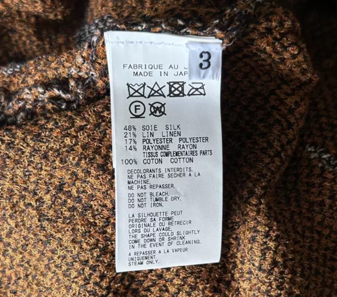 Yohji Yamamoto Yohji Yamamoto 22ss slogan graffiti silk sweater Size US L / EU 52-54 / 3 - 6 Thumbnail