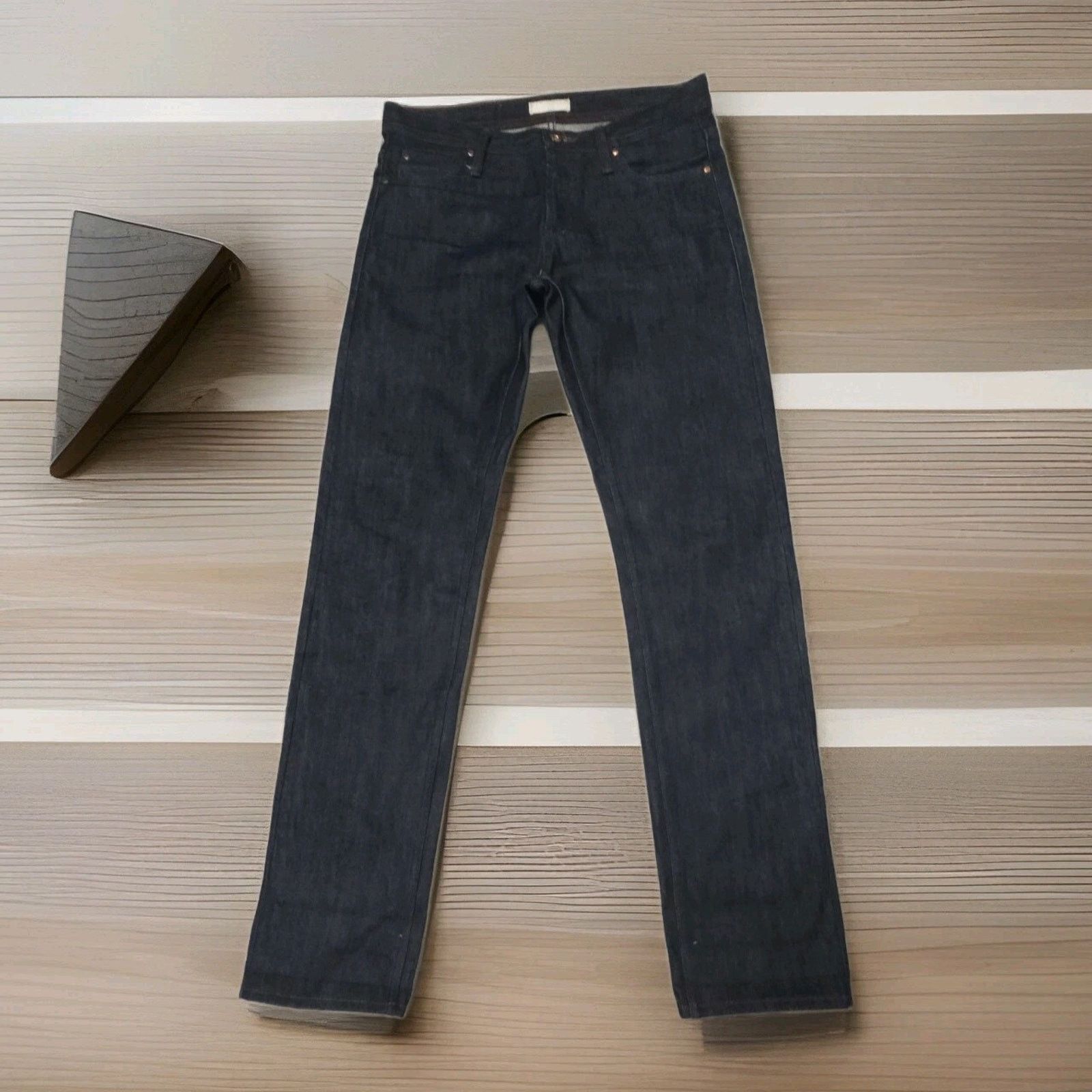 The Unbranded Brand The Unbranded Brand UB101 Skinny Fit 14.5oz Selvedge 32 x 33 Size US 32 / EU 48 - 2 Thumbnail