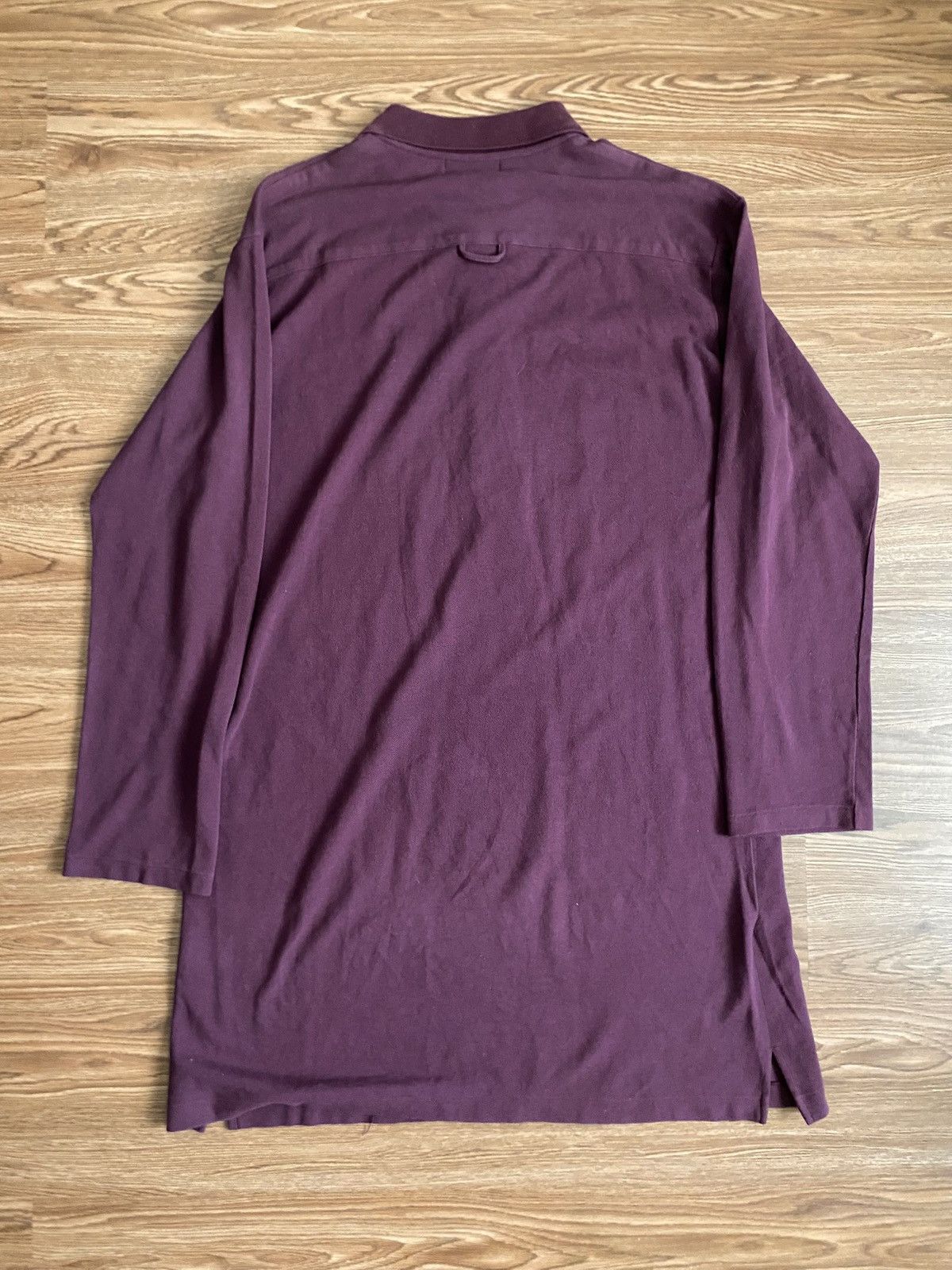 Yohji Yamamoto Yohji Yamamoto Pour Homme Long Sleeve Polo Shirt SS11 Look36 Size US M / EU 48-50 / 2 - 6 Thumbnail