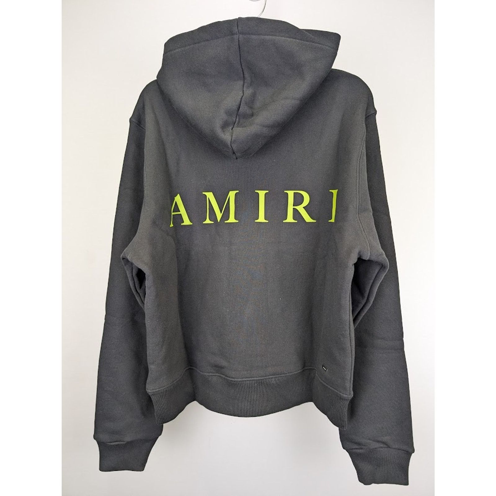 Amiri o1rshd1 Q:2 / MA Logo Hoodie in Black/Lime Size US S / EU 44-46 / 1 - 13 Thumbnail