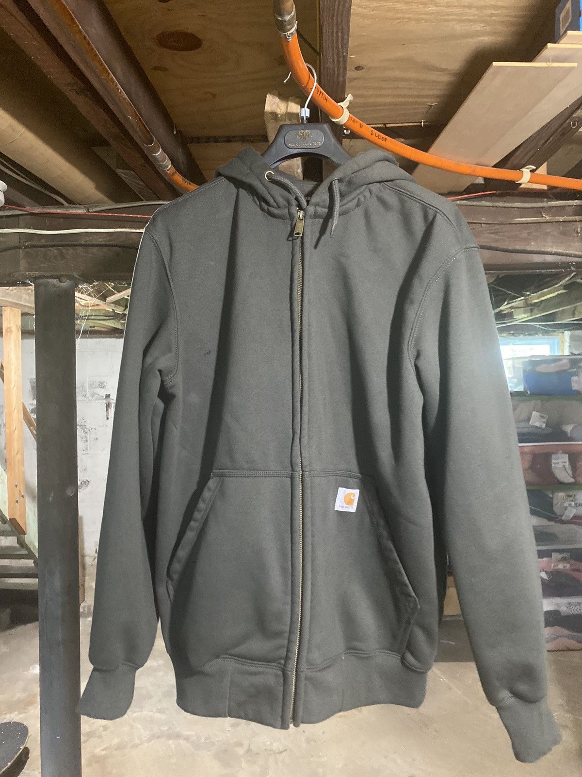 Carhartt × Japanese Brand × Vintage Vintage Medium Carhartt Hoodie Size US M / EU 48-50 / 2 - 6 Thumbnail