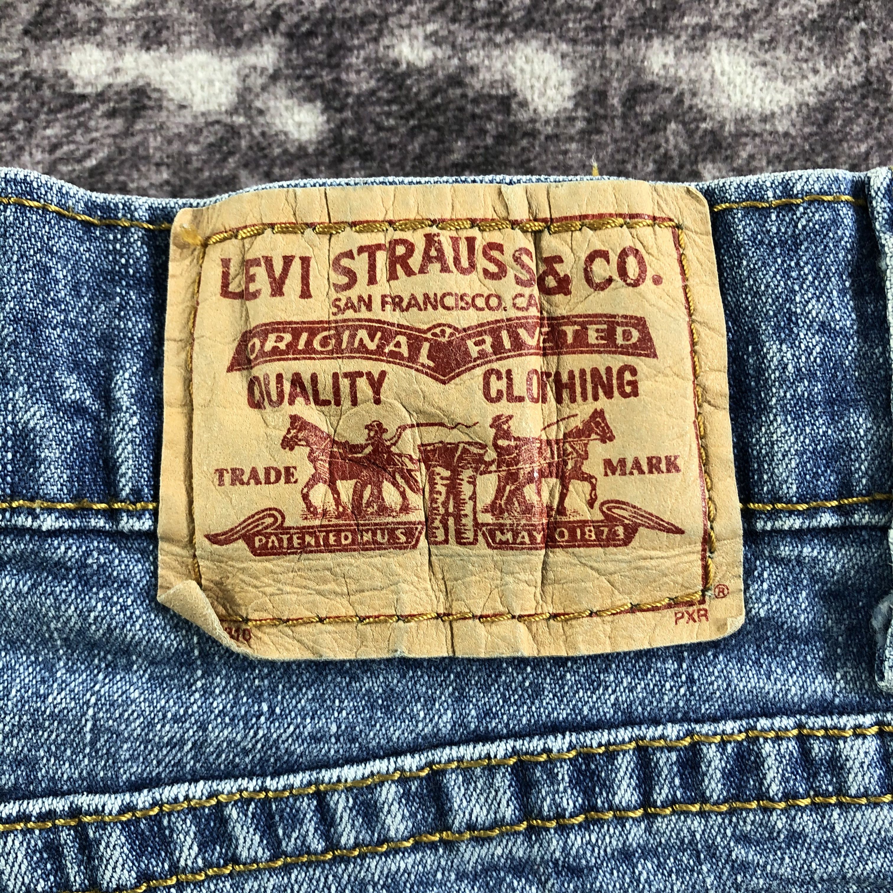 Levi's × Vintage Vintage Blue Wash Levis Jeans-JM3513 Size 31" - 5 Thumbnail