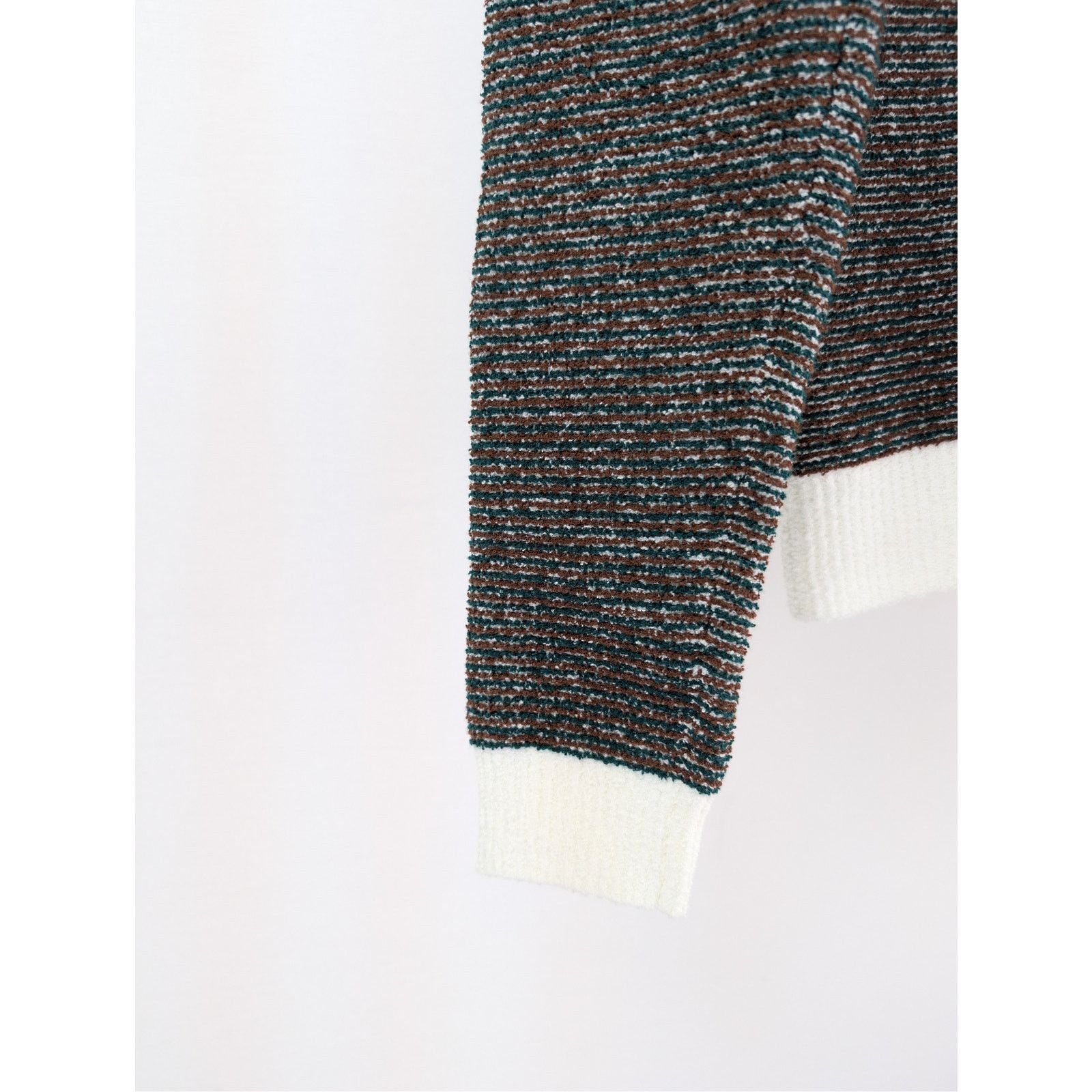 Casablanca o1rshd1 Cotton Boucle Striped Polo Shirt in Multicolor XL Size US XL / EU 56 / 4 - 14 Thumbnail