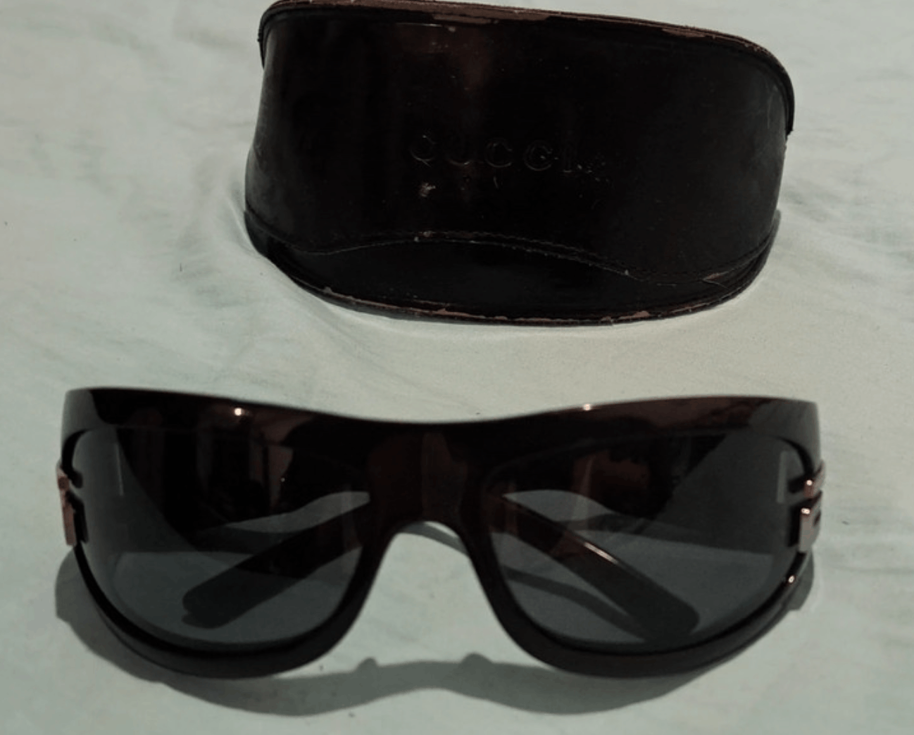Gucci GUCCI Sunglasses GG1518 Shield Rimless 90s Wrap Vintage Size ONE SIZE - 4 Thumbnail
