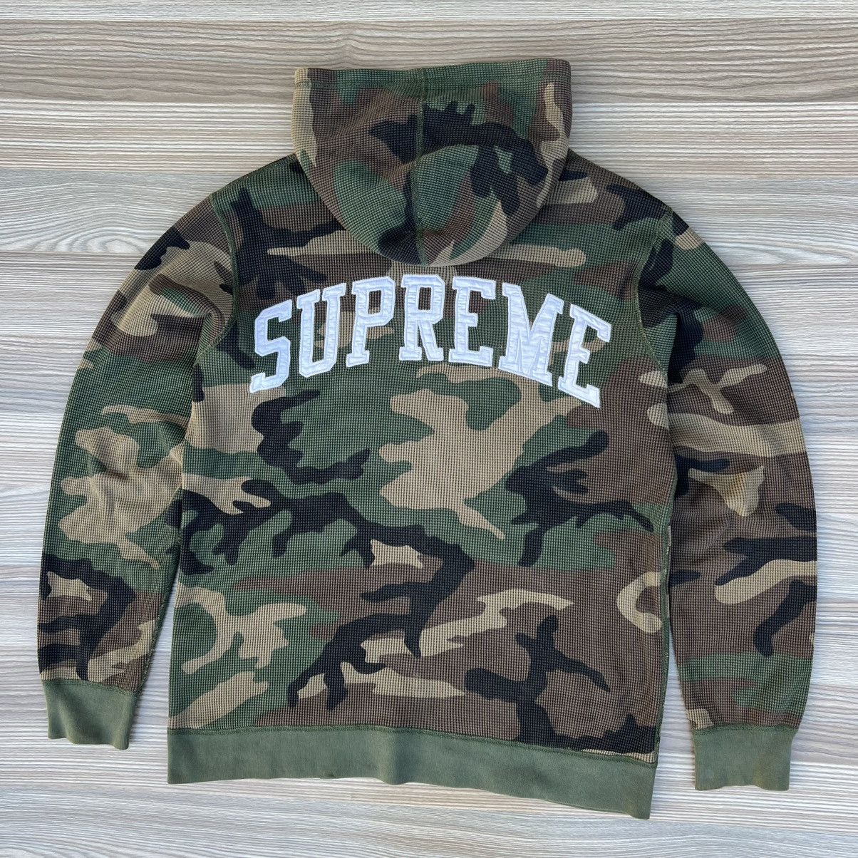 Supreme Supreme Thermal Camo Hoodie. Size US S / EU 44-46 / 1 - 1 Thumbnail