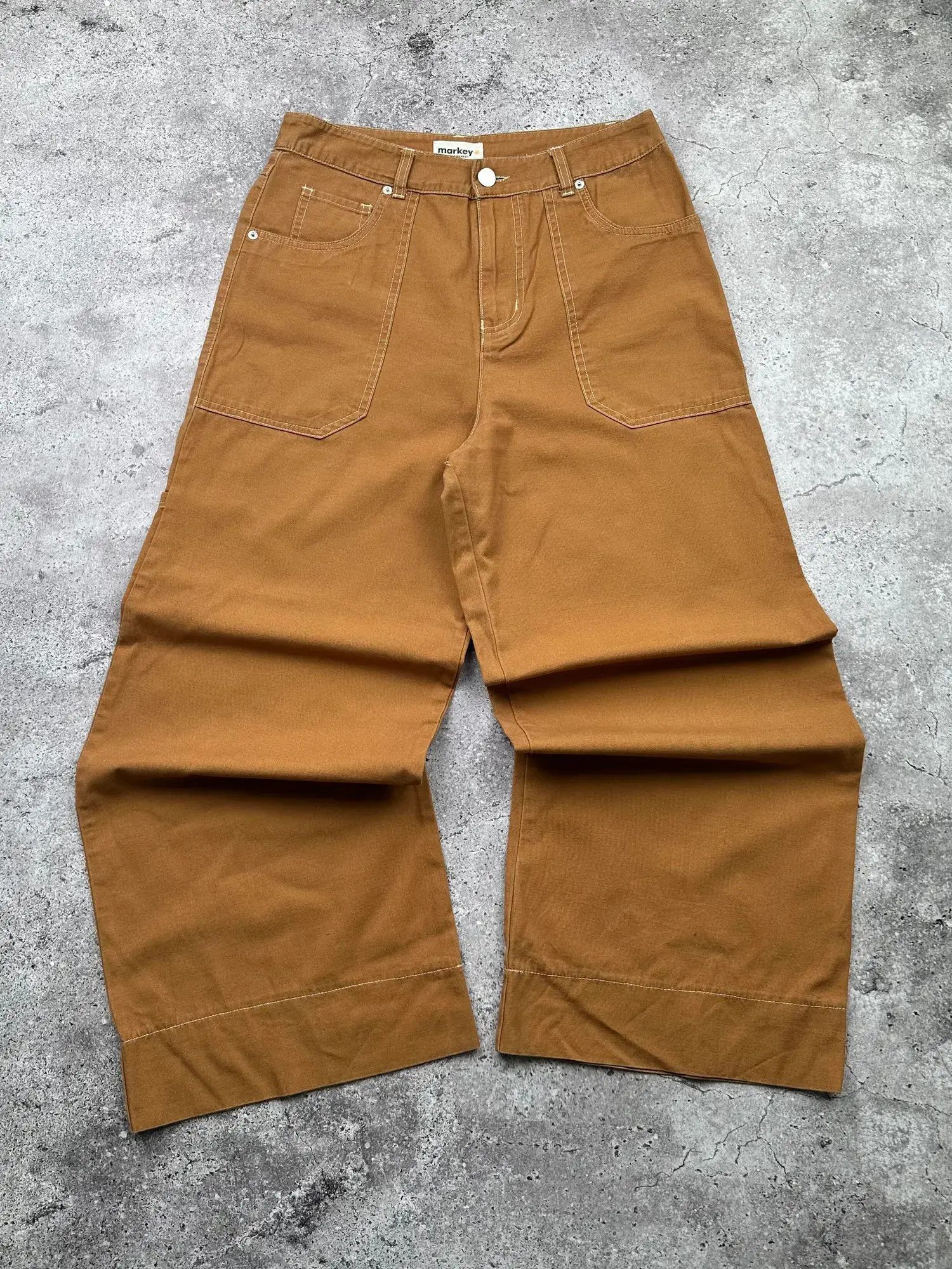 Japanese Brand Vintage Wide Parachute Pants C222(V131) Size 30" / US 8 / IT 44 - 1 Thumbnail