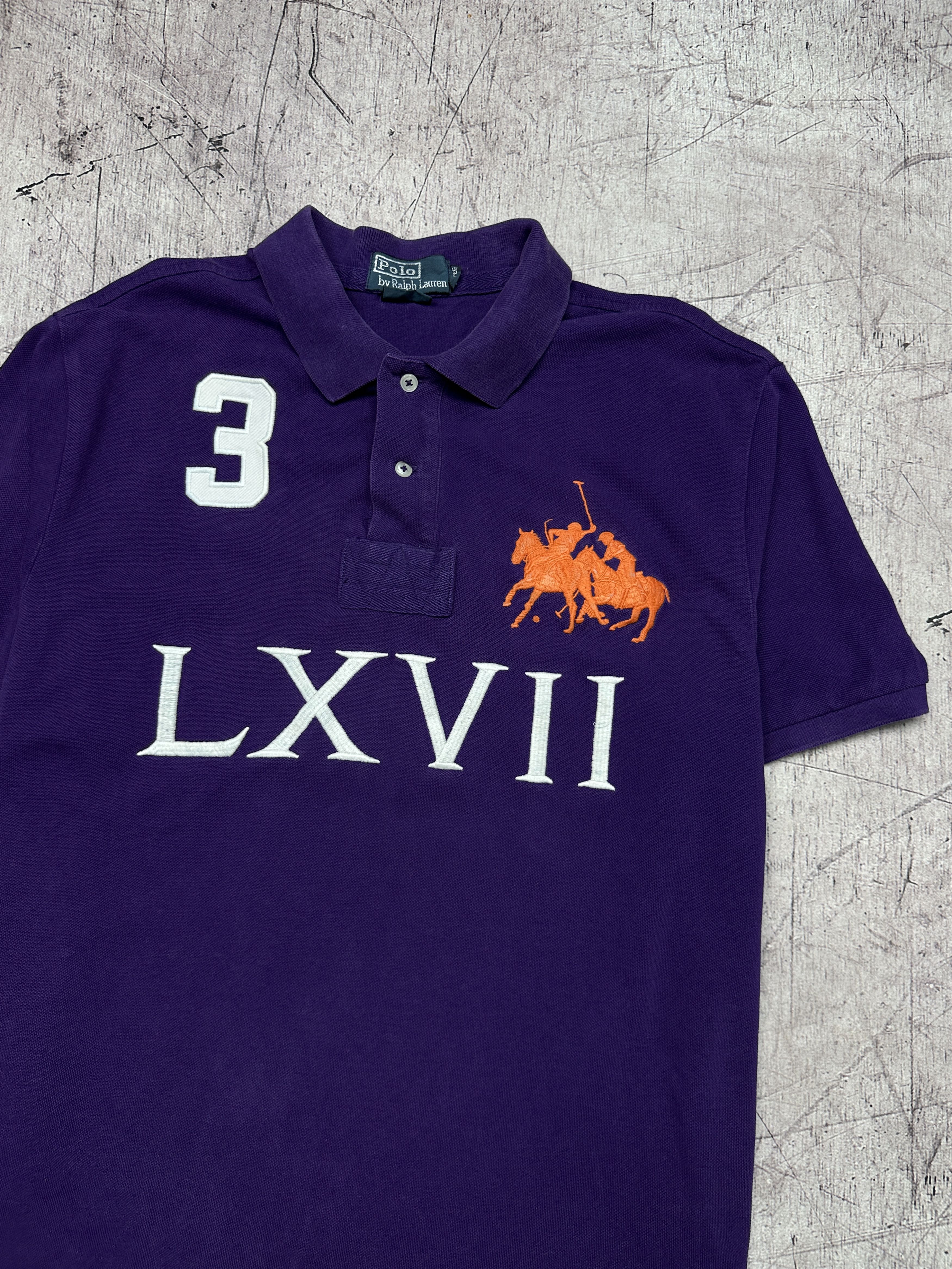 Polo Ralph Lauren Polo Ralph Lauren Vintage Mens Polo Shirt Size US XL / EU 56 / 4 - 2 Thumbnail