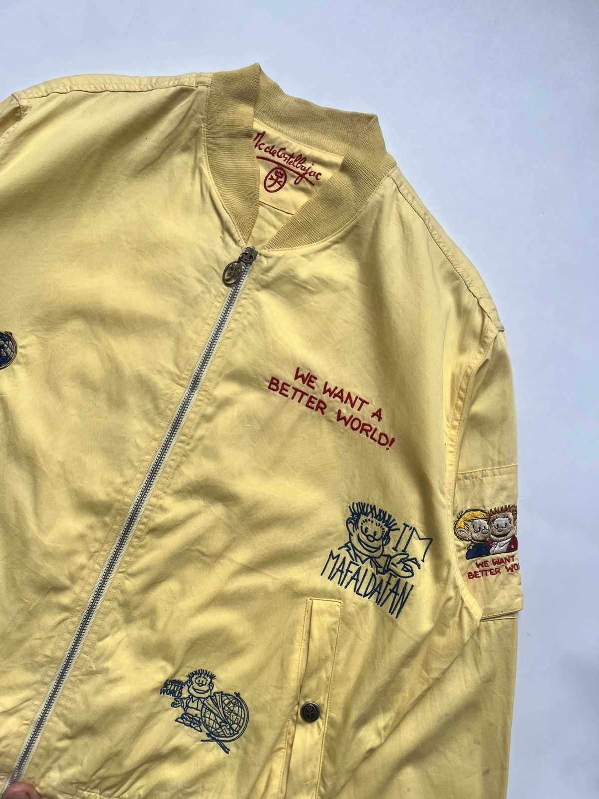Jean Charles De Castelbajac Jean Charles De Castelbajac Vintage Bomber Jacket Size US L / EU 52-54 / 3 - 4 Thumbnail