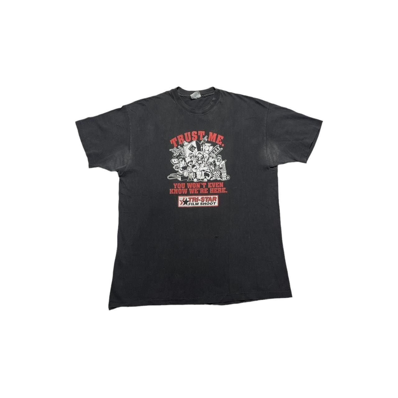 Hanes × Vintage Vintage Tri Star Film Shoot Sony T-Shirt Size US XL / EU 56 / 4 - 1 Thumbnail