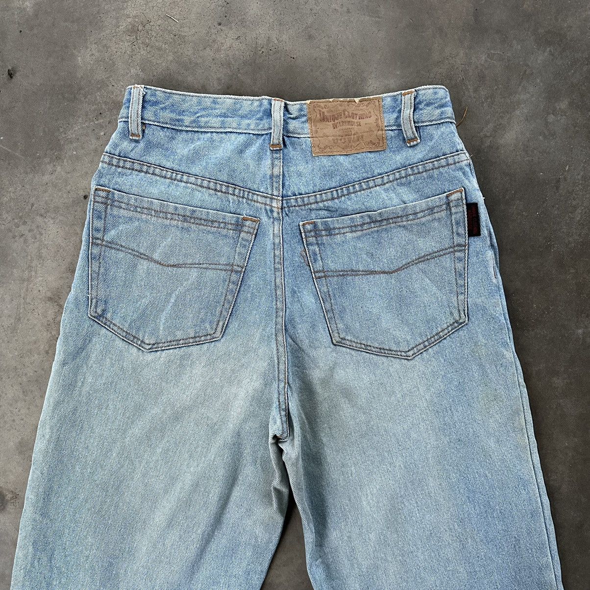 Japanese Brand W28 🔥 Vintage Japanese Faded Rusty Denim Jean Pant Size US 28 / EU 44 - 12 Thumbnail