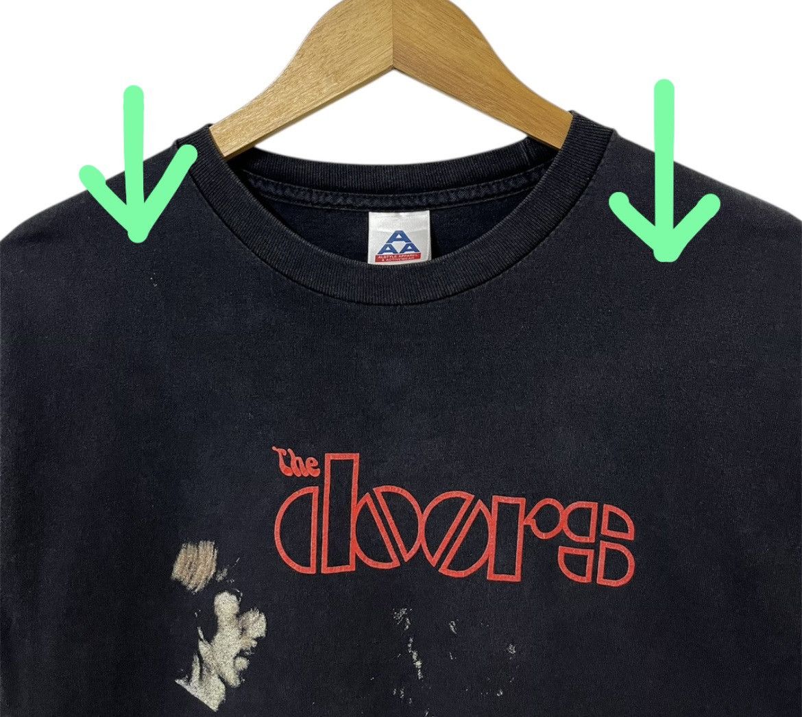 Band Tees VINTAGE 00s THE DOORS LIGHT MY FIRE ROCK BAND TSHIRT Size US M / EU 48-50 / 2 - 8 Thumbnail