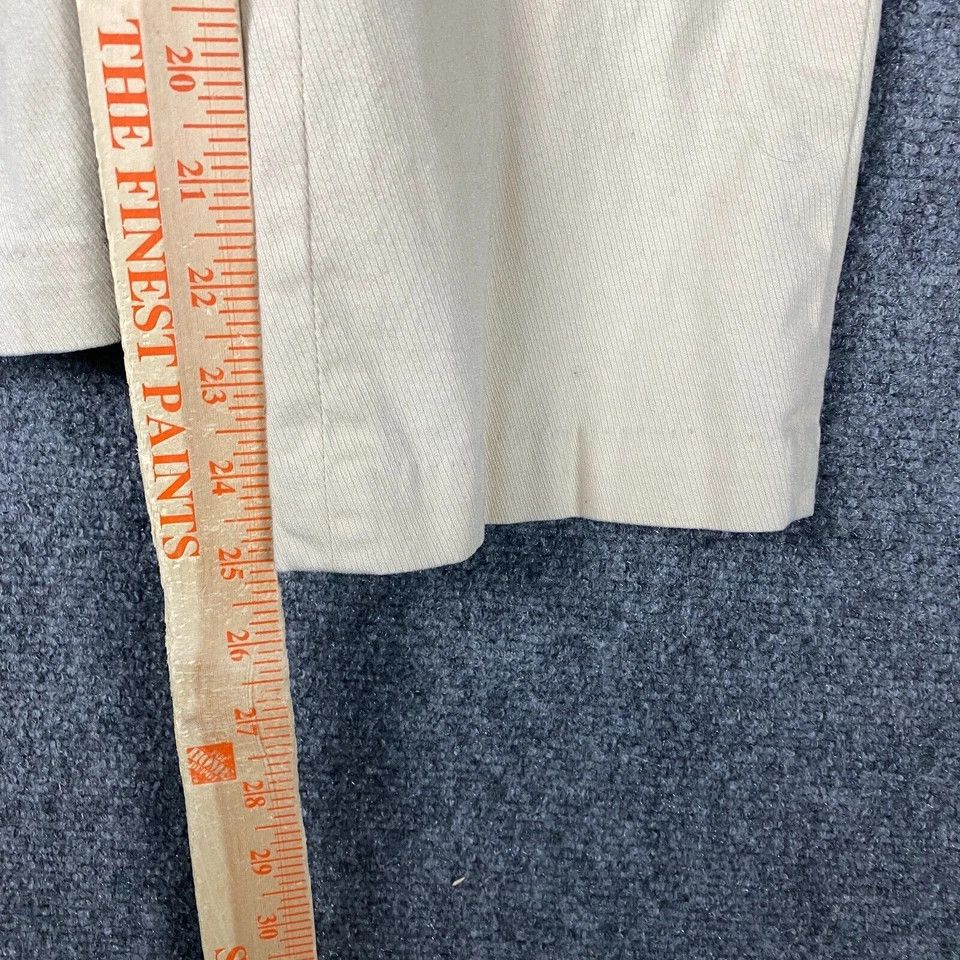 Lauren Ralph Lauren Ralph Lauren Chino Pants Women's 4P Petite Beige Cotton Size 27" / US 4 / IT 40 - 4 Thumbnail