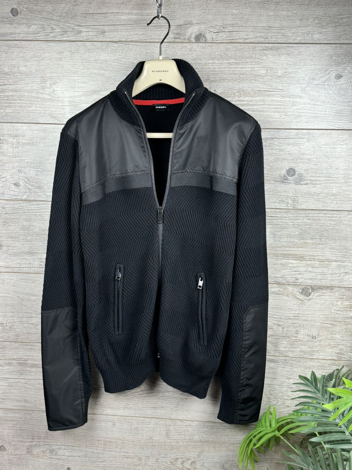 Diesel Diesel Sweater Luxury Zippers Size L Size US L / EU 52-54 / 3 - 9 Thumbnail
