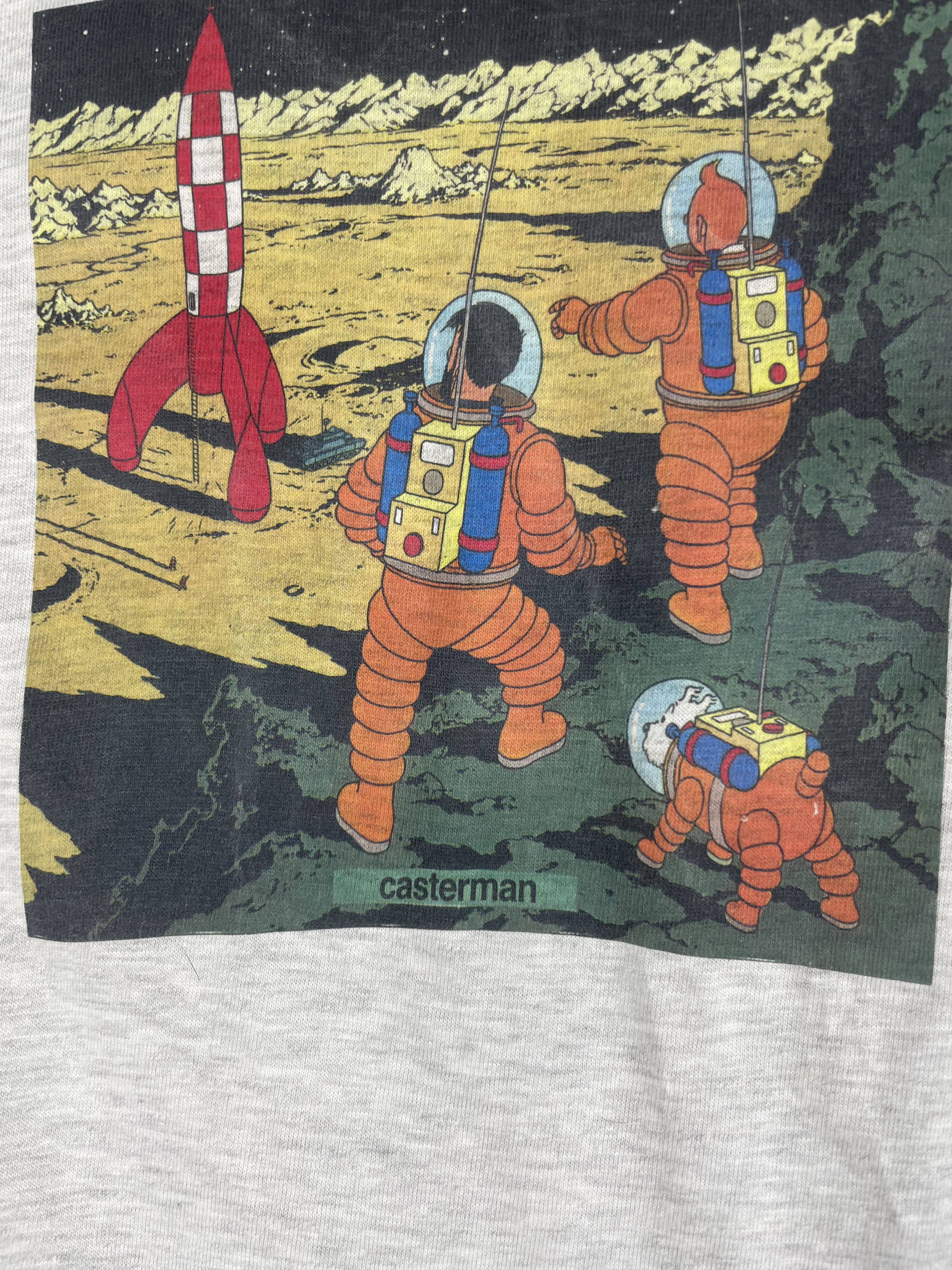 Japanese Brand Vintage Casterman Anime Tee 90s Size US S / EU 44-46 / 1 - 4 Thumbnail