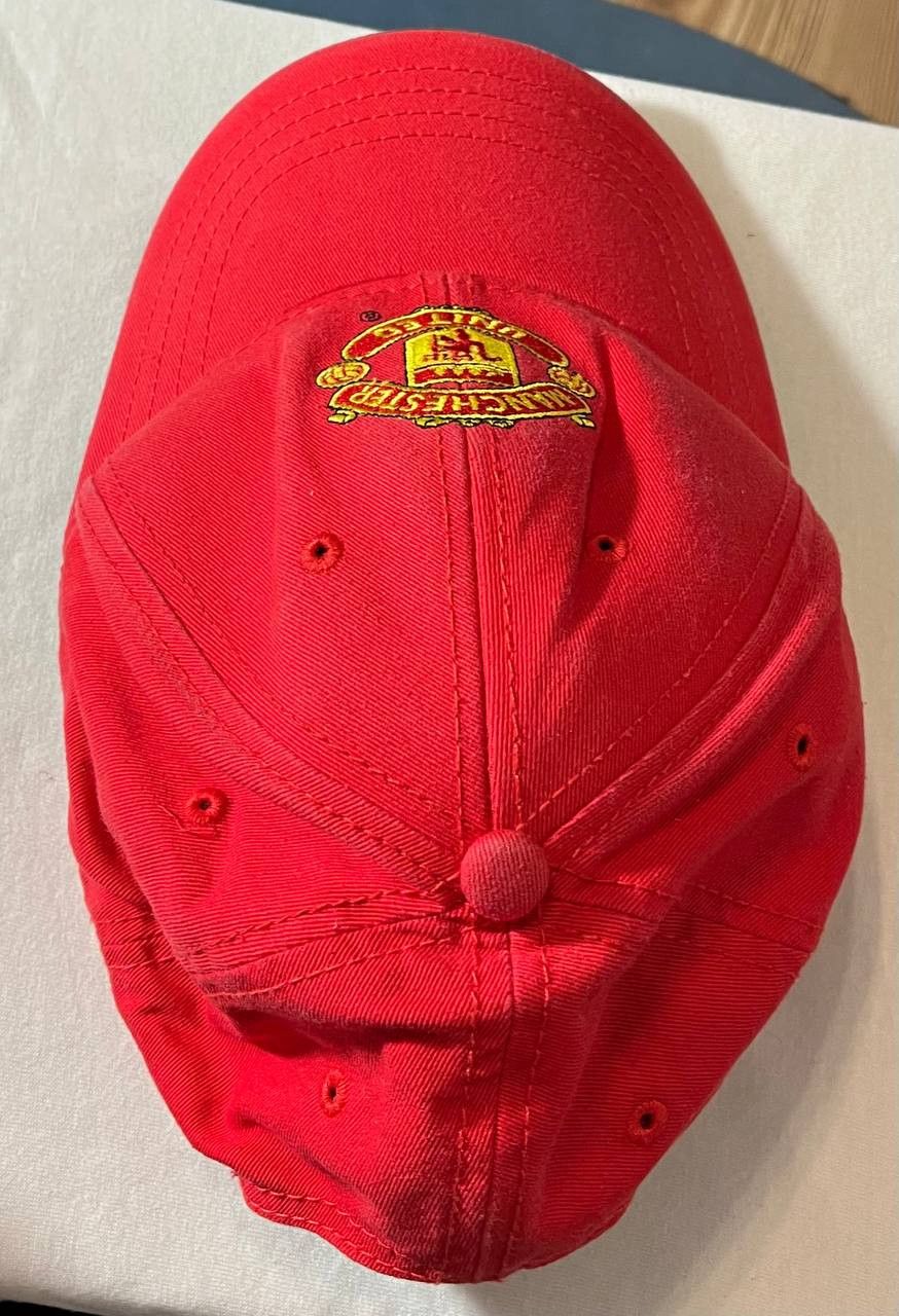 Other Vintage VTG Manchester United MUFC Team Hat Cap football Size ONE SIZE - 3 Thumbnail