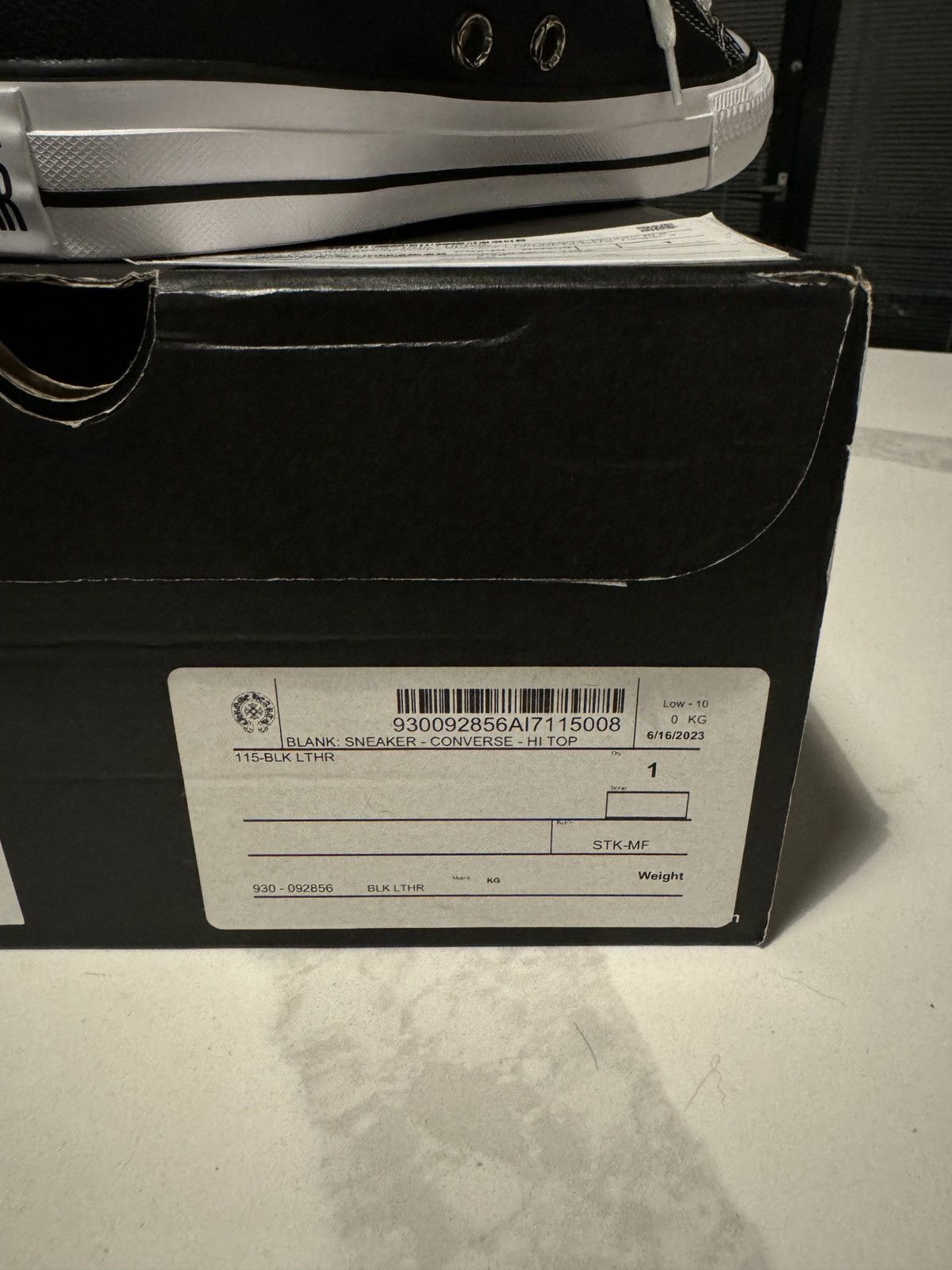 Chrome Hearts Chrome Hearts Converse Size US 11.5 / EU 44-45 - 10 Thumbnail