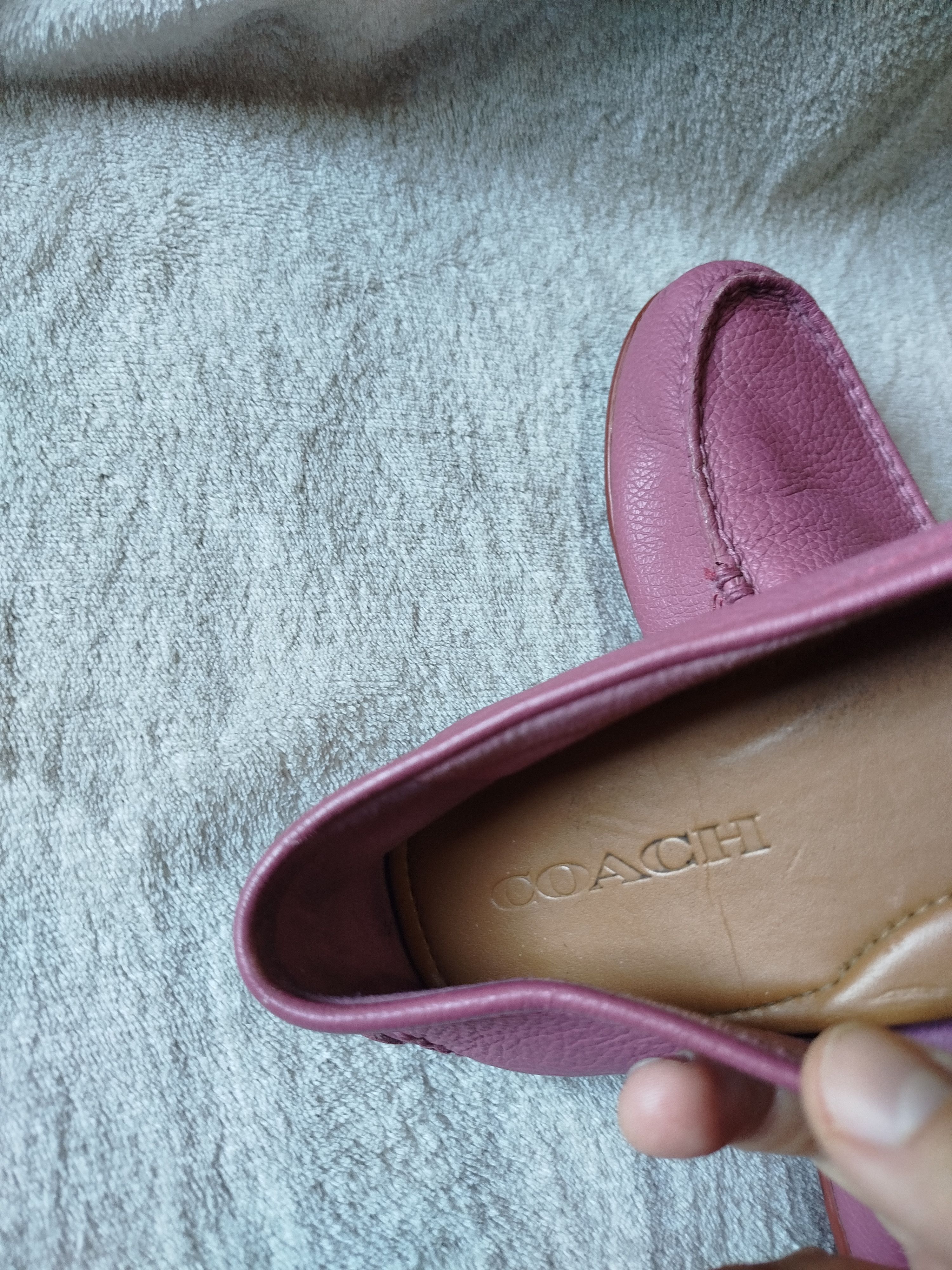 Coach Coach mary lock up leather driving loafers sz 38 Size US 8 / IT 38 - 8 Thumbnail