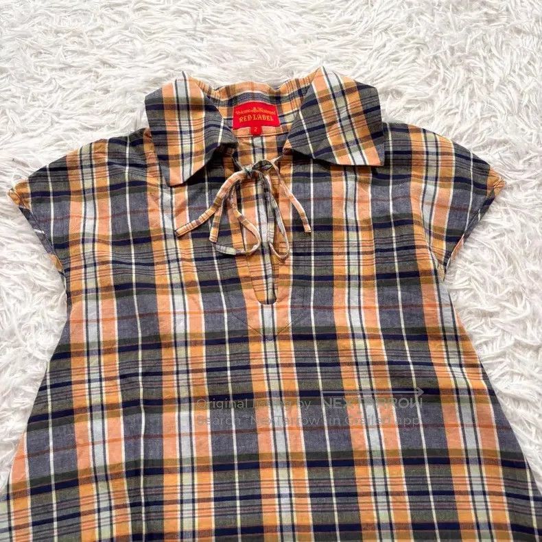 Vivienne Westwood Vivienne Westwood Red label bow-knotted checkered sleevele Size M / US 6-8 / IT 42-44 - 3 Thumbnail
