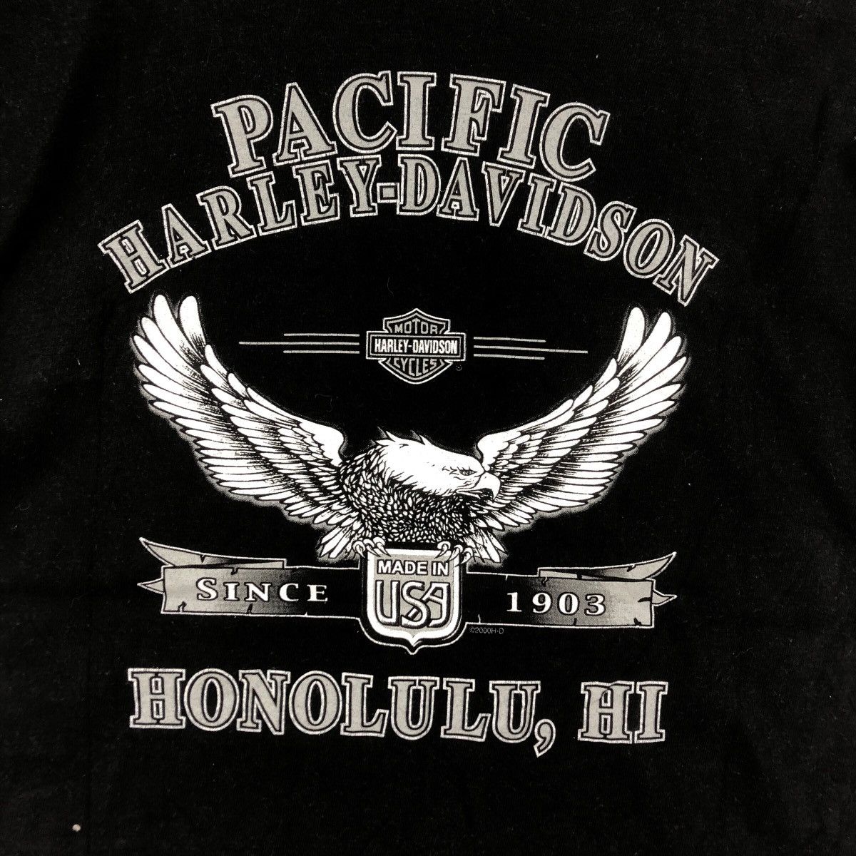 Harley Davidson Vintage 90’ HARLEY DAVIDSON MOTORCYCLES Honolulu Size US M / EU 48-50 / 2 - 5 Thumbnail