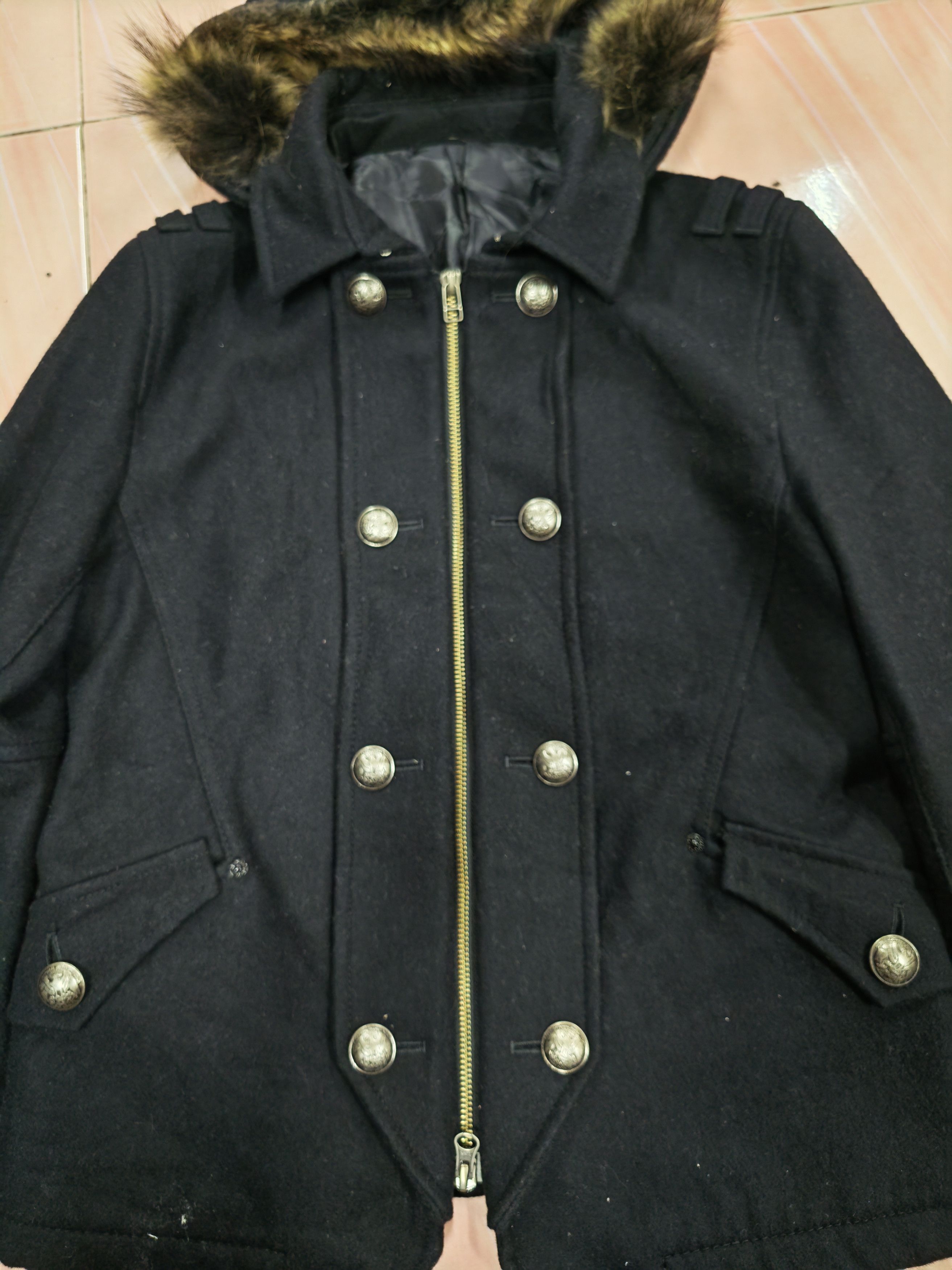PPFM PPFM Napoleon Wool Blend Military-Style Jacket Size M / US 6-8 / IT 42-44 - 8 Thumbnail