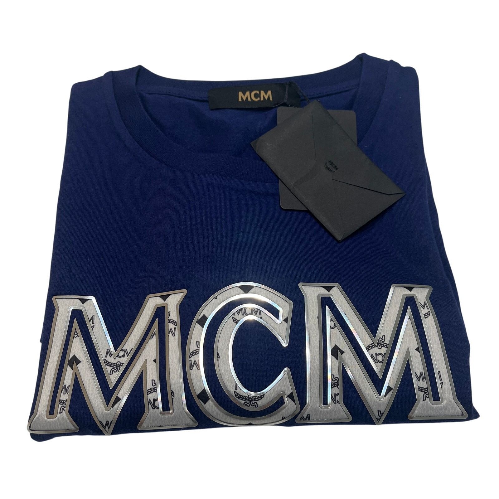 MCM 9-40 MCM Men's T-Shirt 100% Cotton Navy-Blue XL Size US XL / EU 56 / 4 - 7 Thumbnail
