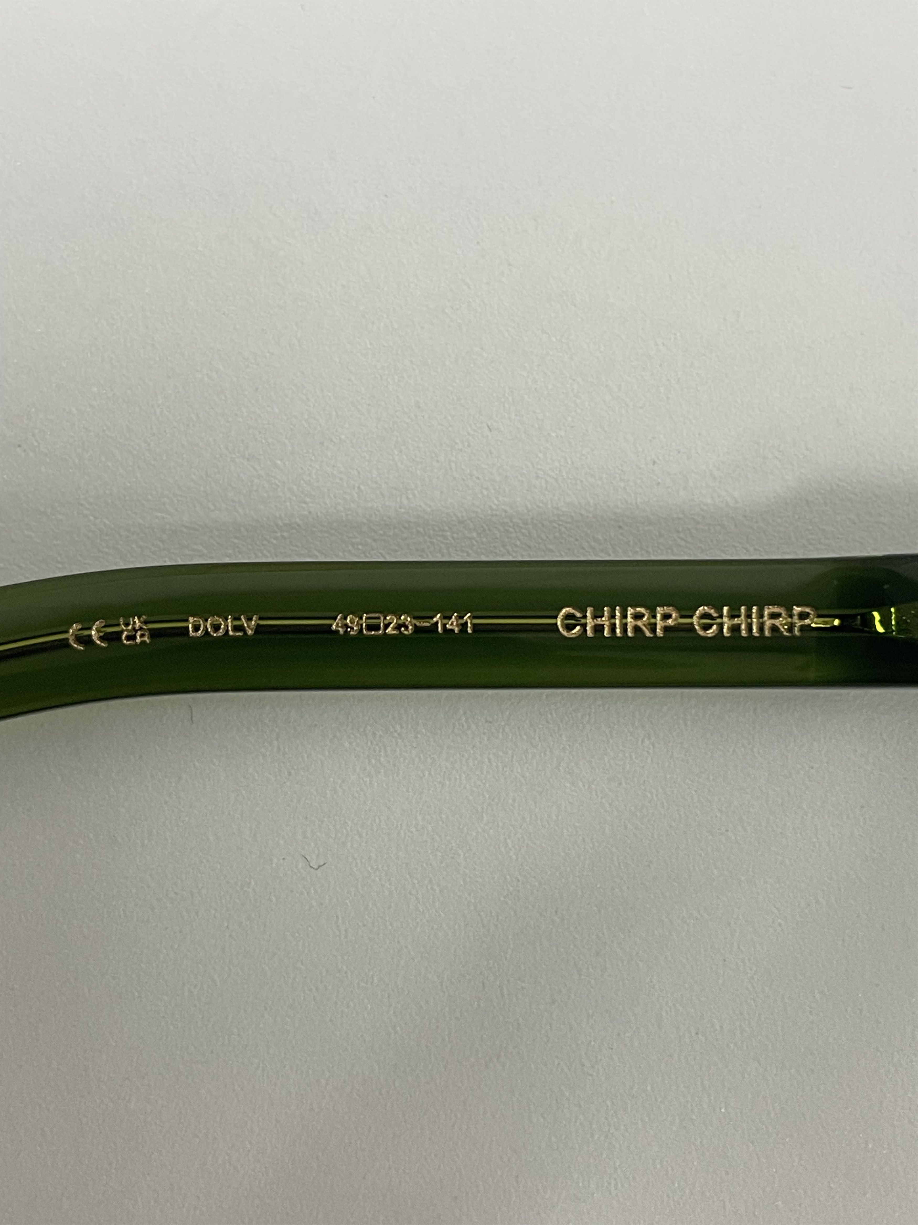 Chrome Hearts Chrome Hearts CHIRP CHIRP DOLV Glasses Frame Size ONE SIZE - 10 Thumbnail