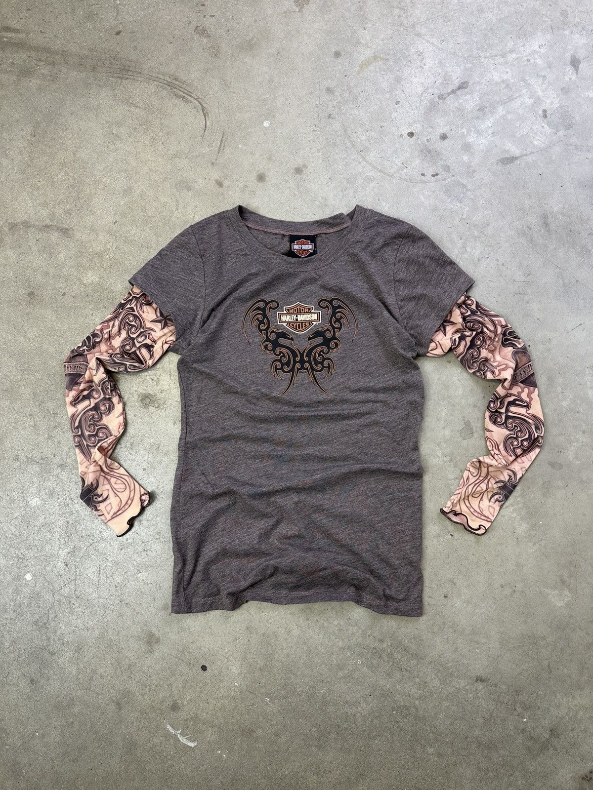 Harley Davidson Harley Davidson Tattoo Longsleeve WMNS Medium Size M / US 6-8 / IT 42-44 - 1 Thumbnail