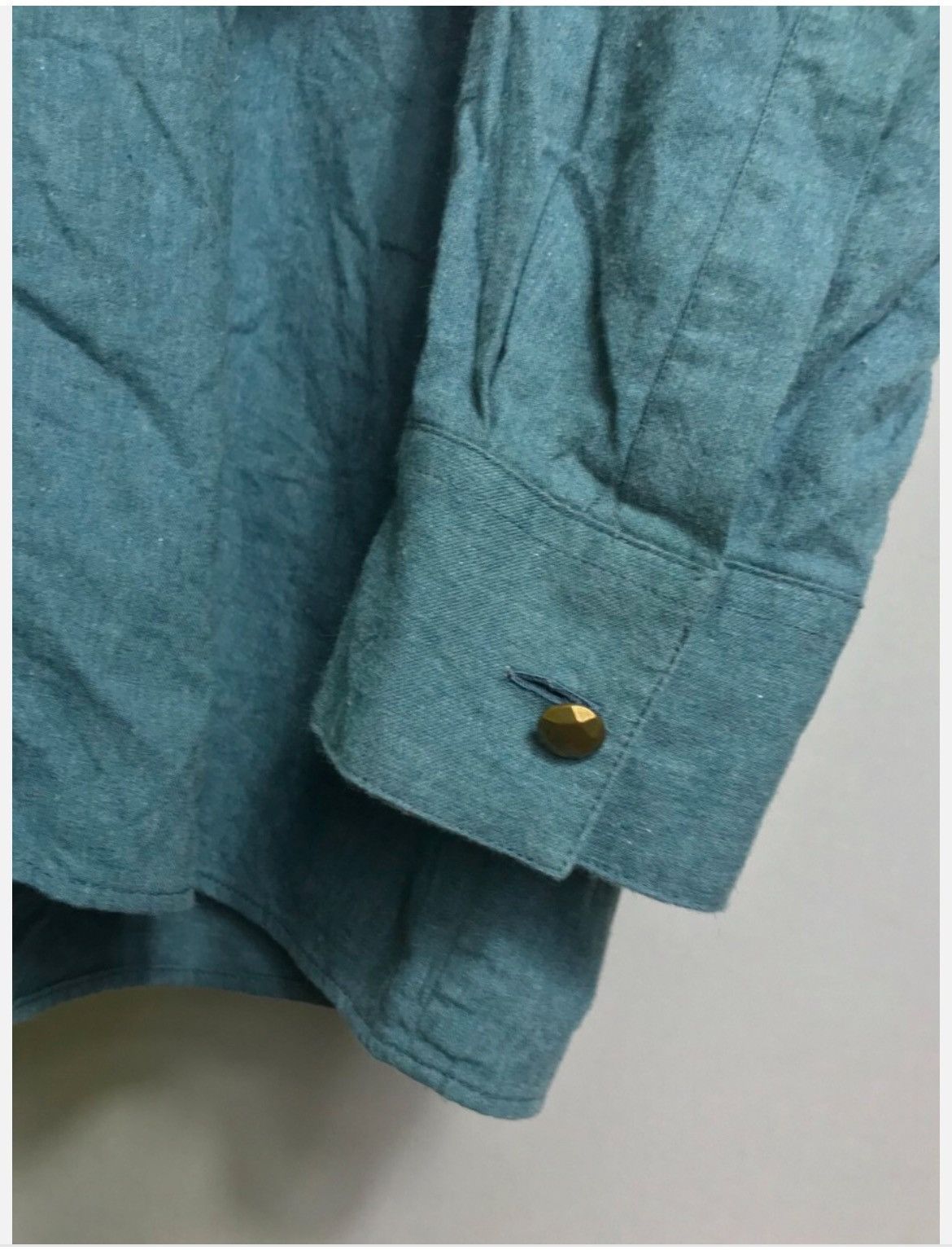 Versace × Vintage Versace Sport shirt long sleeve cotton blue luxury western Size US L / EU 52-54 / 3 - 6 Thumbnail