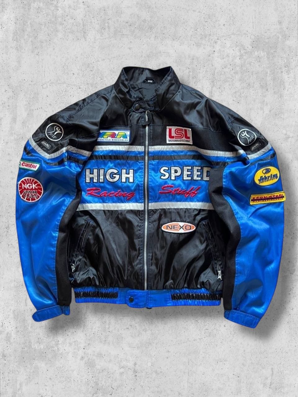 Other VINTAGE RACING JACKET Motobike High Speed cars bomber Size US XXL / EU 58 / 5 - 2 Thumbnail