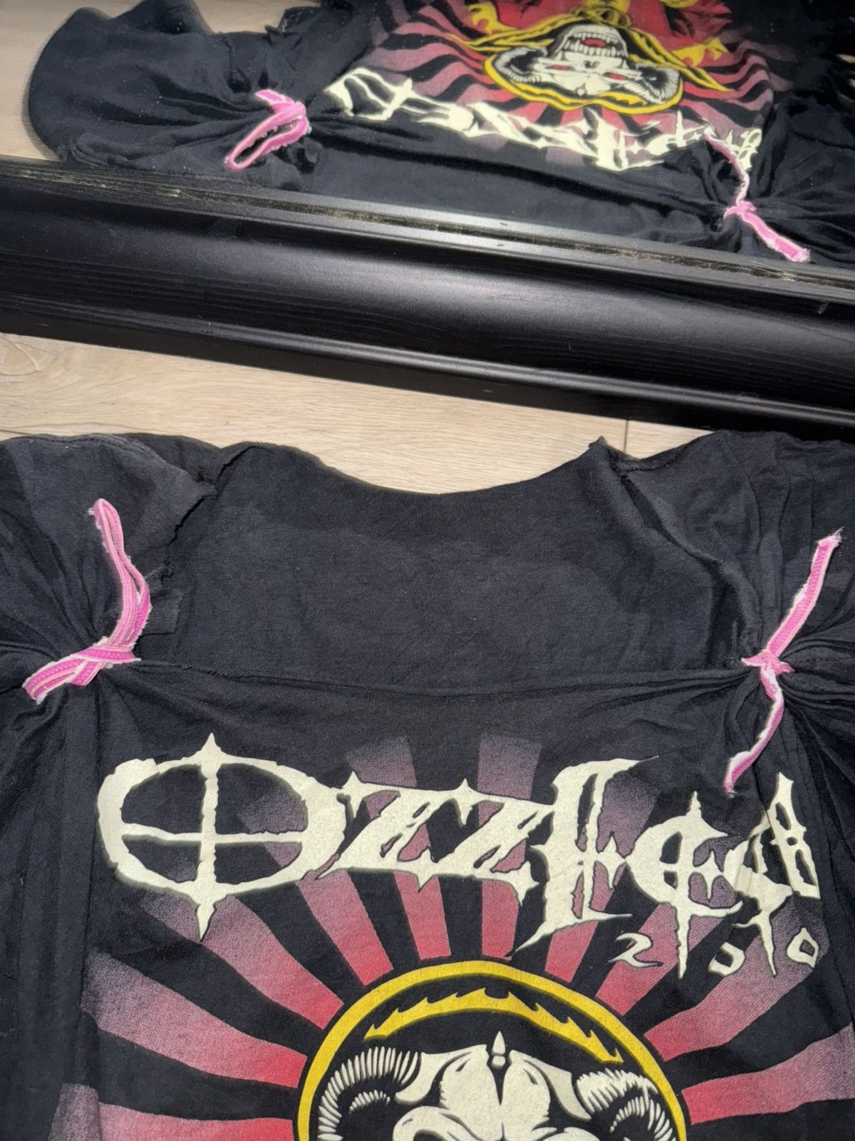 Band Tees × Vintage Rare Vintage / Y2K 2006 Ozzfest Fest Chopped Shirt Size M / US 6-8 / IT 42-44 - 4 Thumbnail