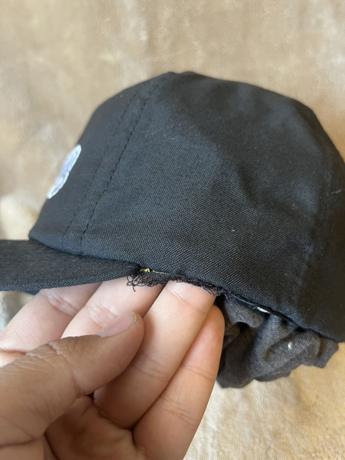 New Era Vintage 90’s Los Angeles Sun Valley Black Twill SnapBack hat Size ONE SIZE - 6 Thumbnail