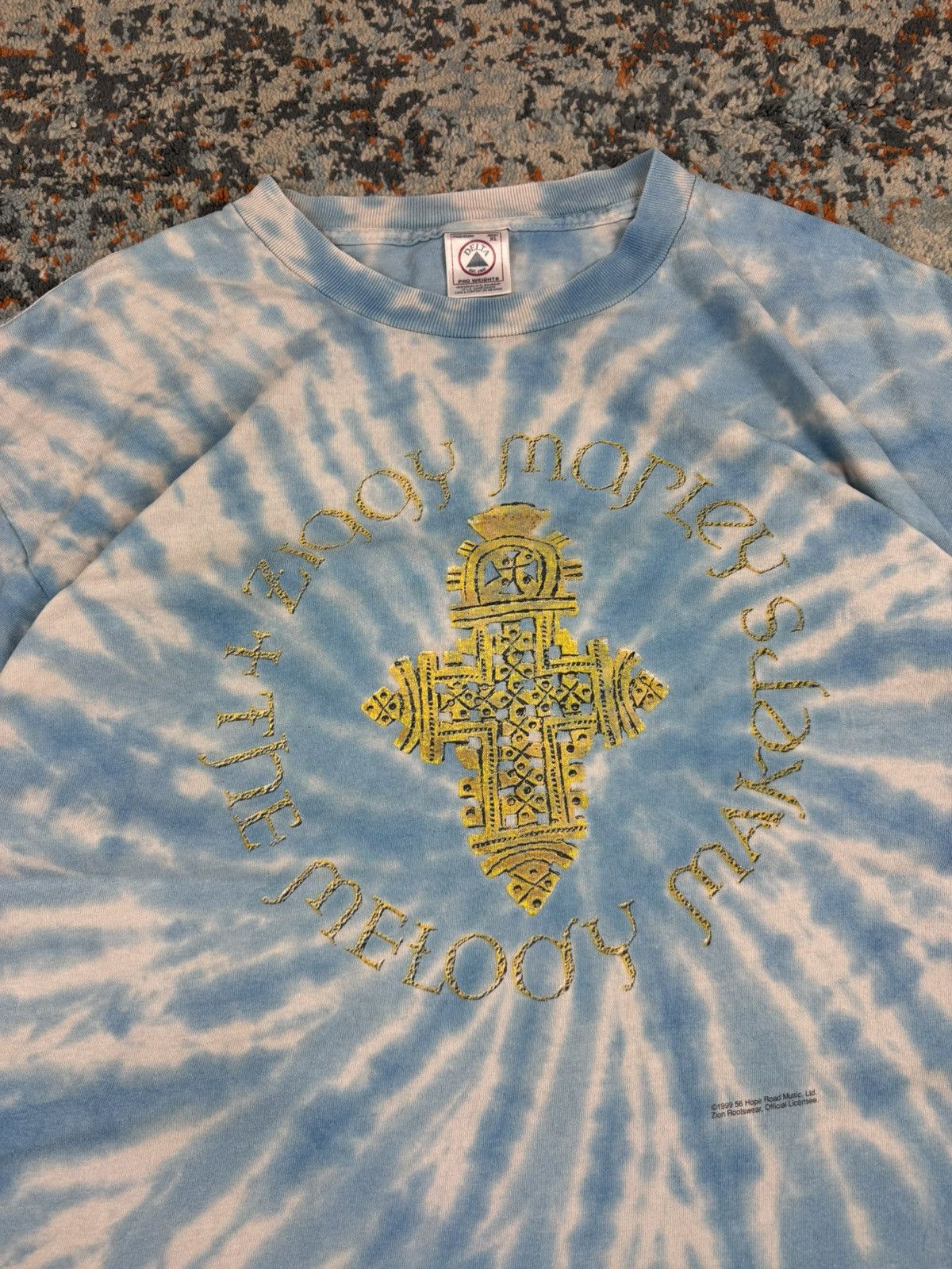 Band Tees Vintage 90s Ziggy Marley the melody makers reggae tiedye tee Size US XL / EU 56 / 4 - 7 Thumbnail