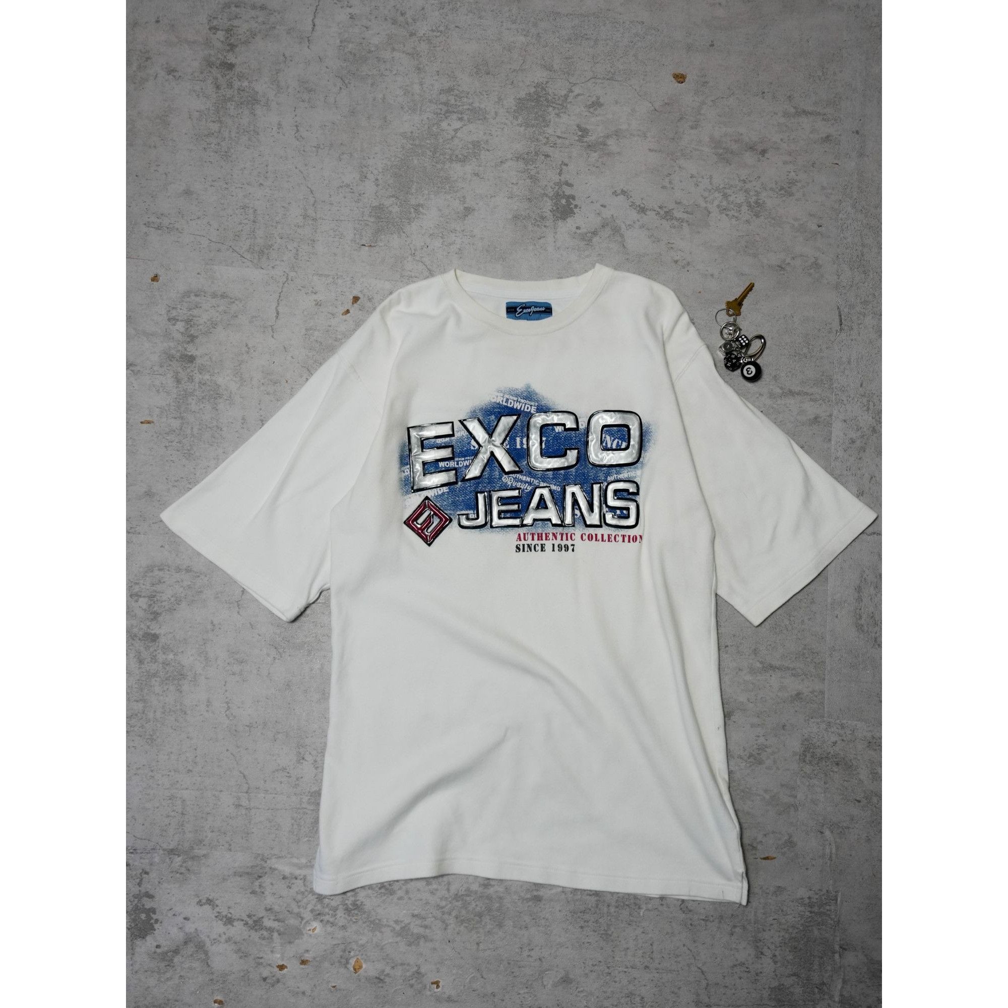 Other Y2K Exco Jeans 3D Graphic T Size US S / EU 44-46 / 1 - 1 Thumbnail