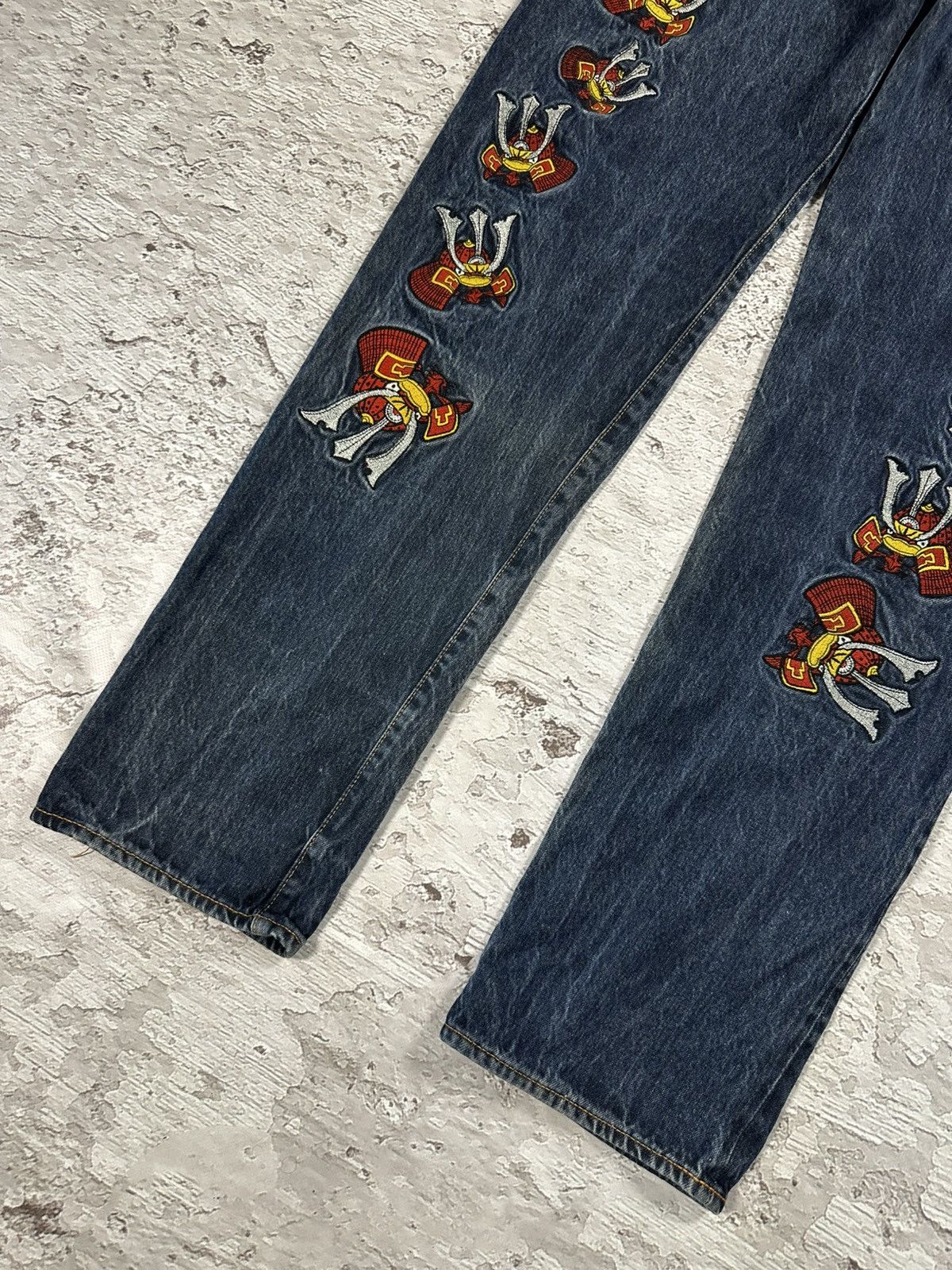 Evisu Vintage evisu pants birds Size US 32 / EU 48 - 2 Thumbnail