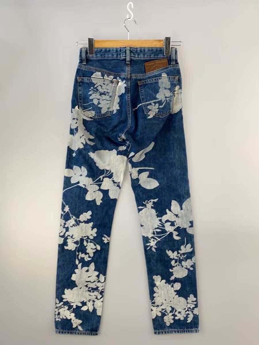 Vivienne Westwood Floral Print Denim Jeans Size 24" / US 00 / IT 34 - 2 Thumbnail