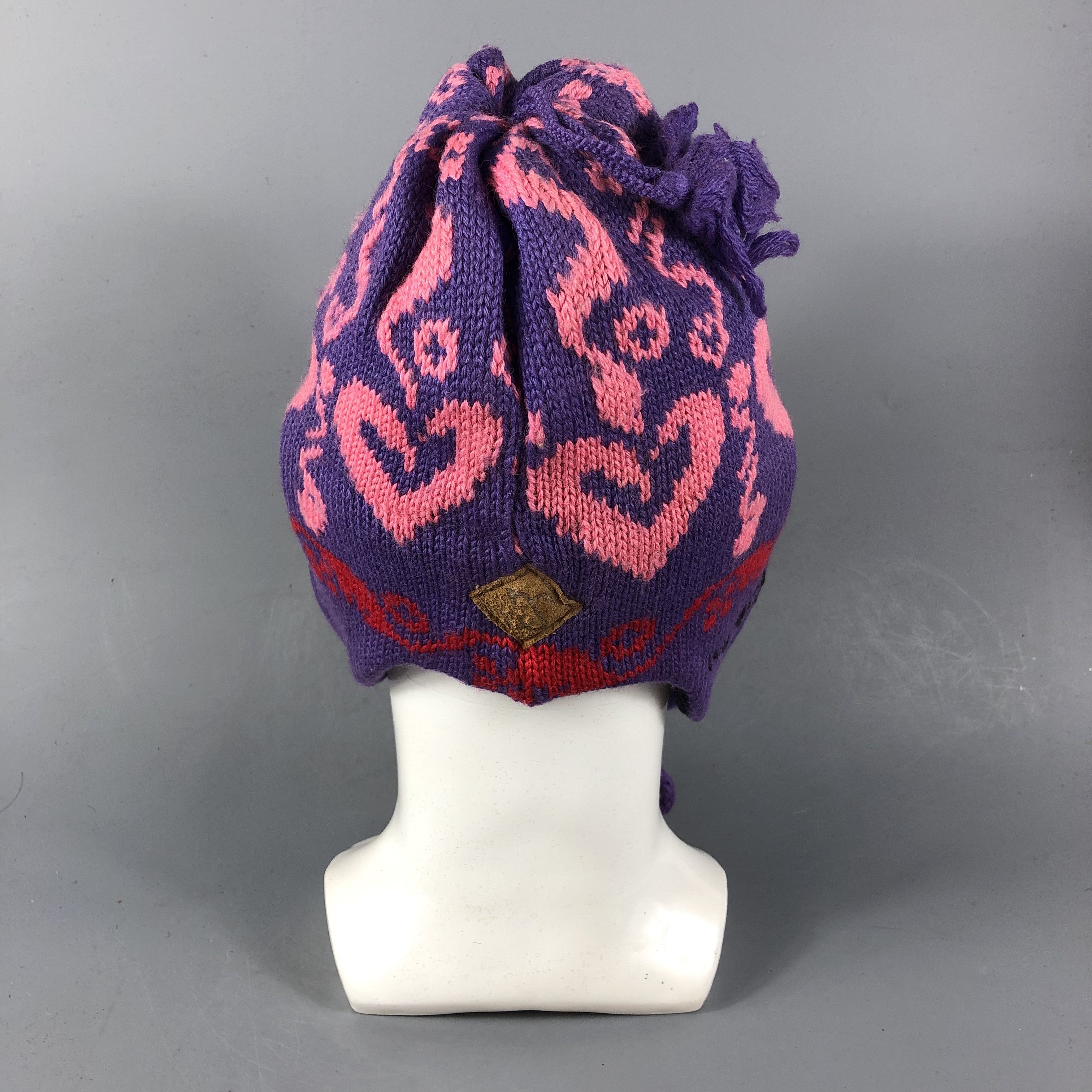 Vintage Merkley Earflap Bobble Beanie Snowcap Snow Hat B814 Size ONE SIZE - 3 Thumbnail