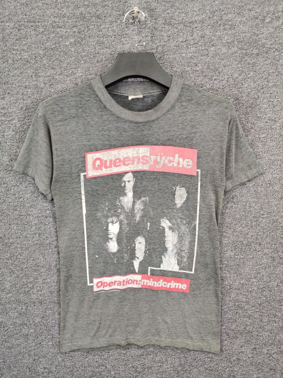 Band Tees Vintage 80s Queen Ryche Tour Band Tee Tshirt Size US M / EU 48-50 / 2 - 1 Thumbnail