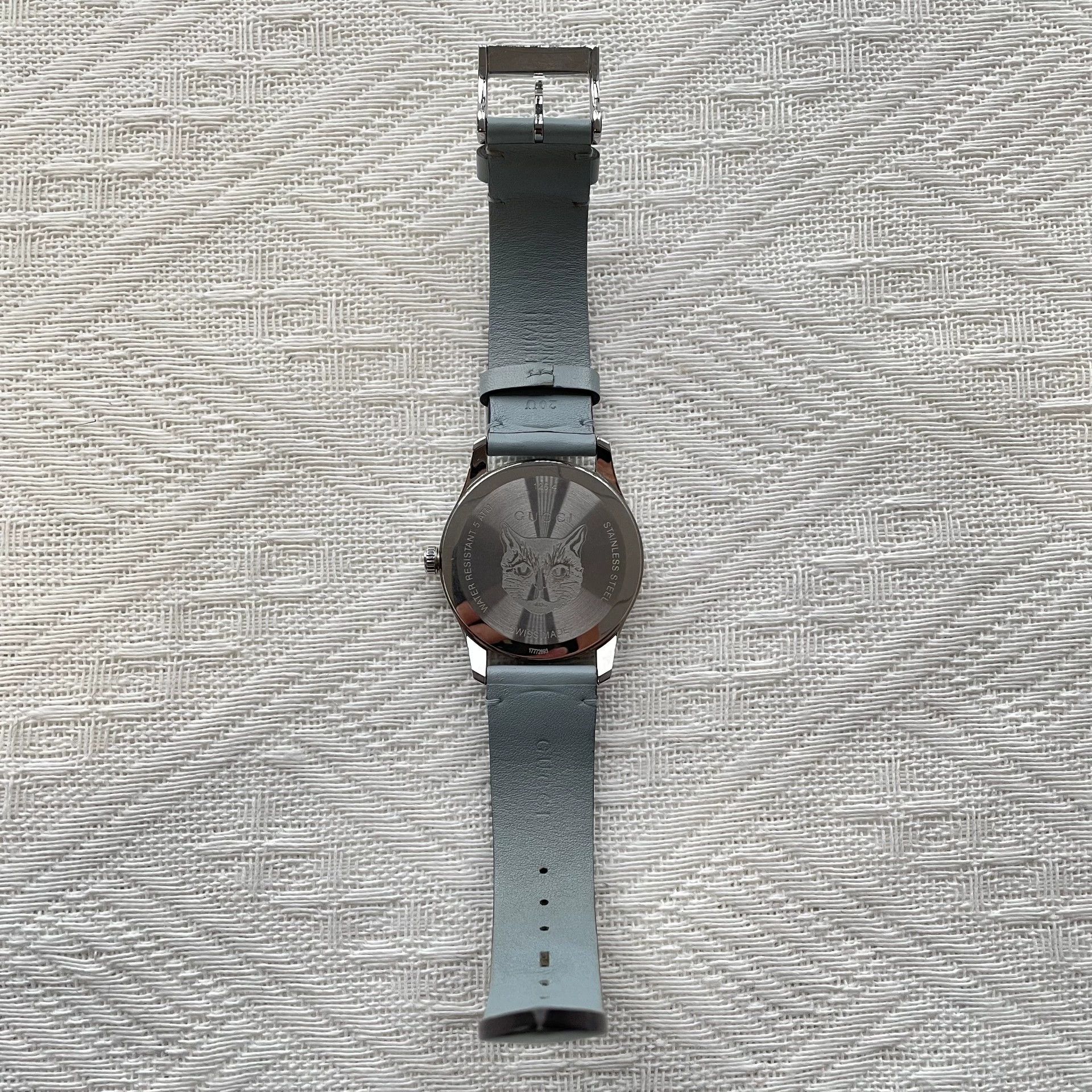 Gucci Gucci G-Eternity Quartz 95 New Unisex 38mm Leather Size ONE SIZE - 3 Thumbnail