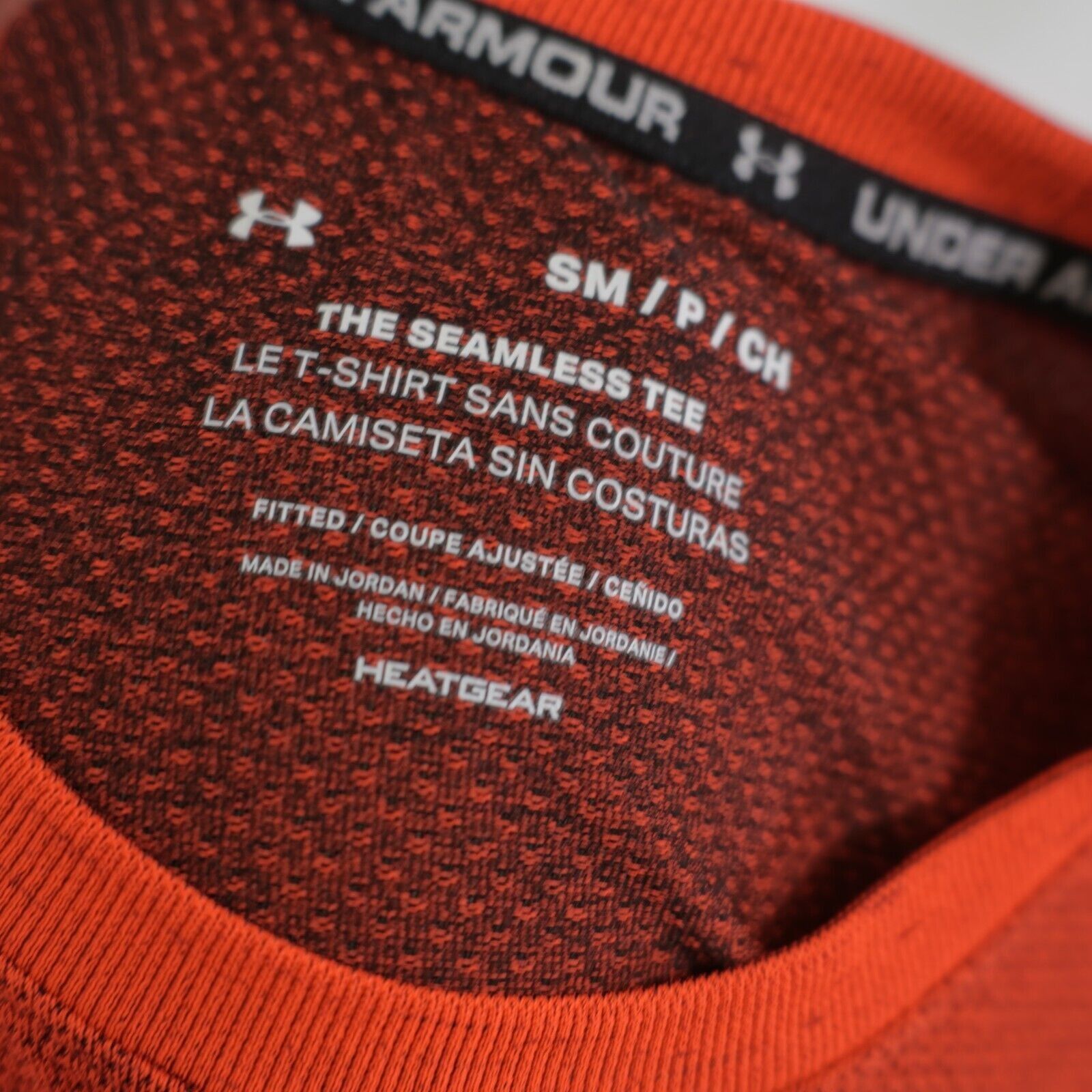 Under Armour Under Armour Bright Orange Small The Seamless Tee T-Shirt Sh Size US S / EU 44-46 / 1 - 9 Thumbnail