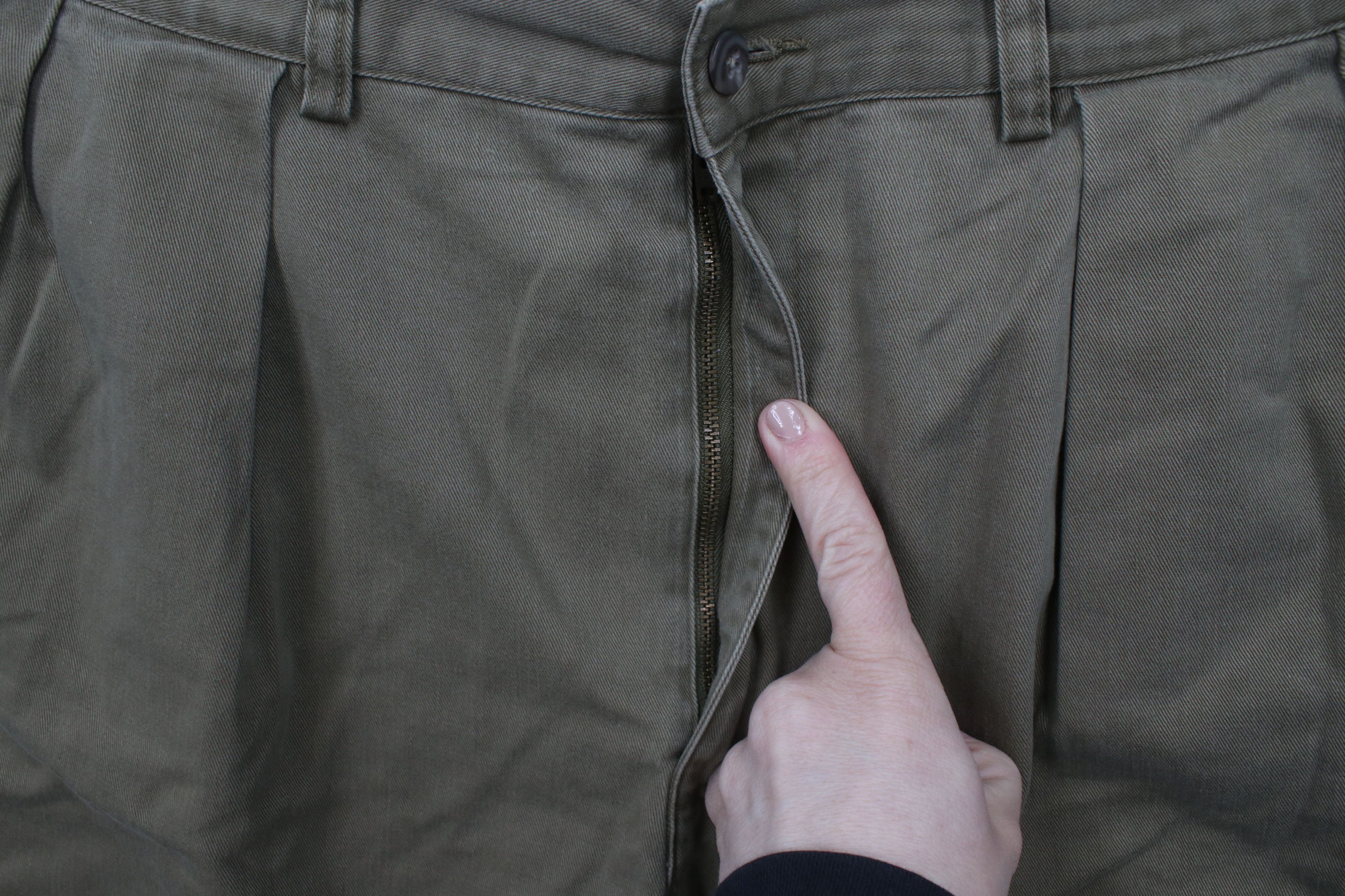 Ralph Lauren × Vintage Vintage 90s Ralph Lauren Above Knee Chino Shorts Cotton Size US 38 / EU 54 - 5 Thumbnail
