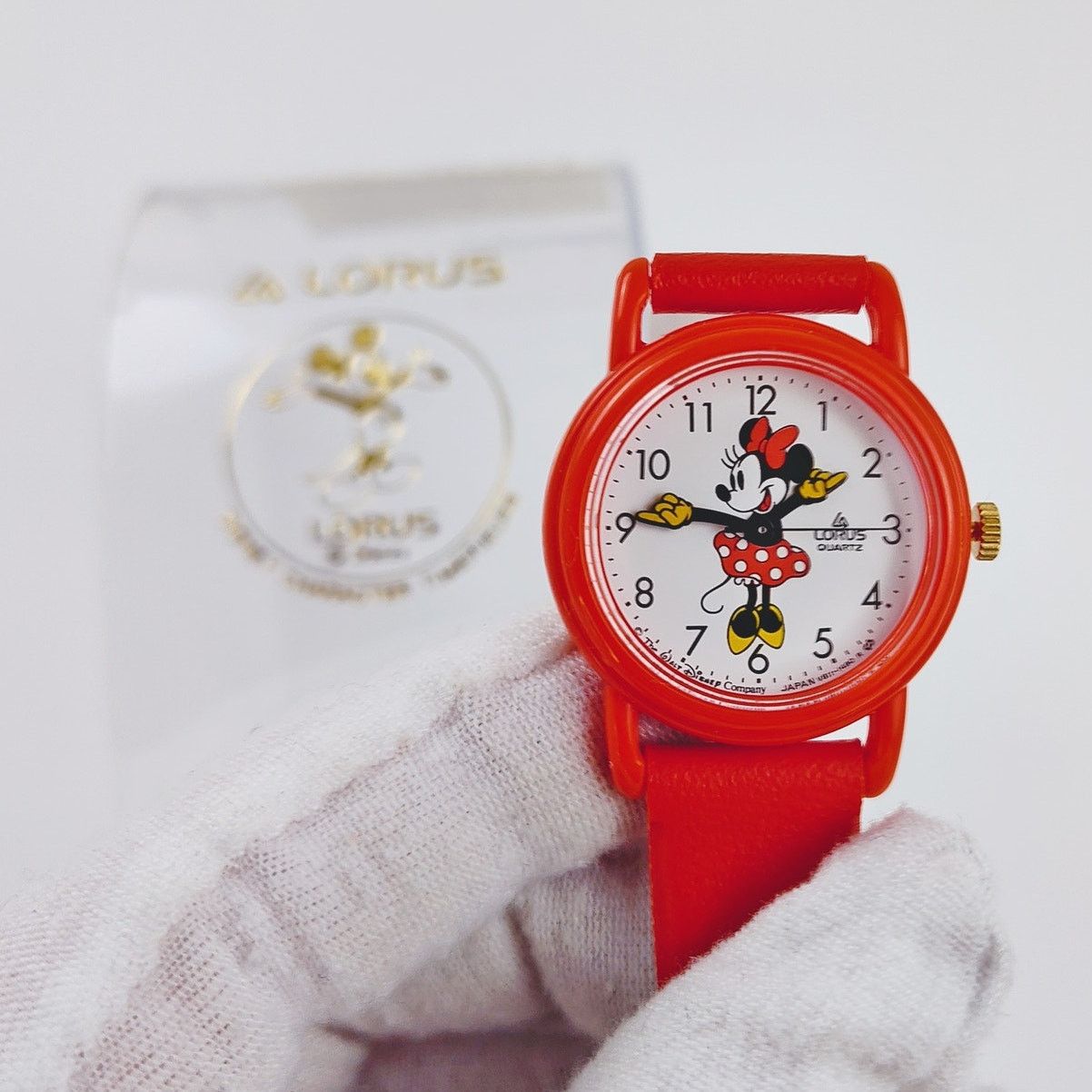 Disney Disney Lorus Minnie Mouse Red VTG Watch New in Box NOS Size ONE SIZE - 2 Thumbnail