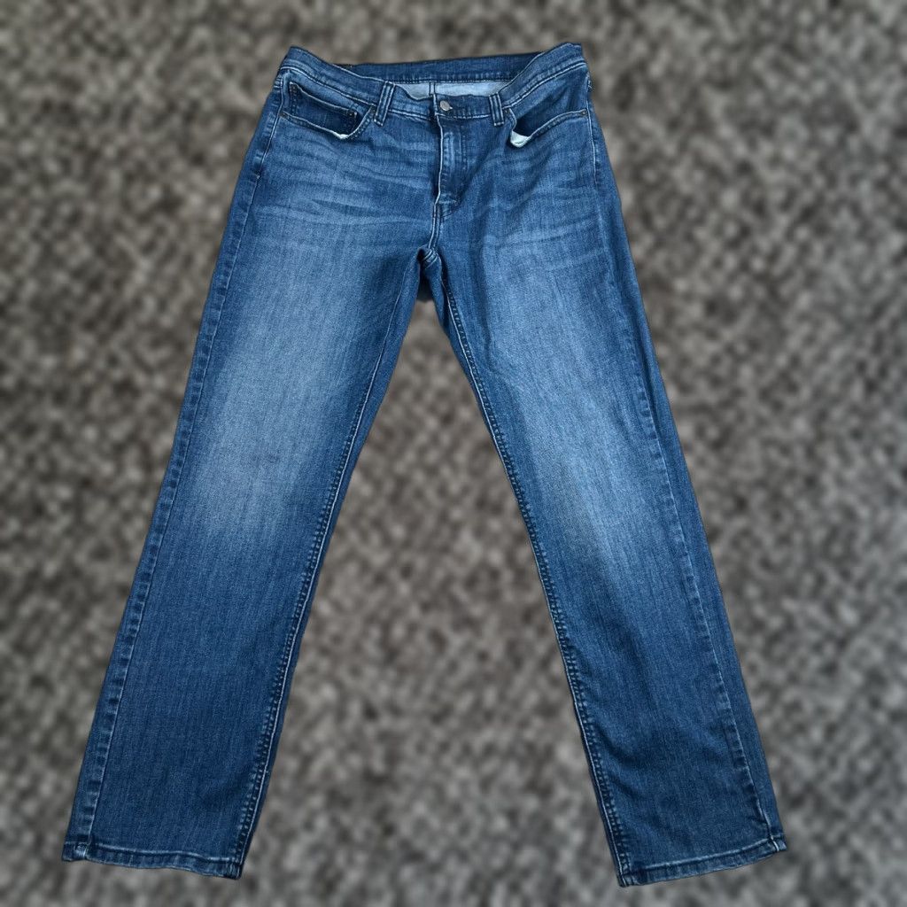 Levi's Levi's 541 Jeans Men’s 36x34 Dark Wash Athletic Tapered Fit 5-Pocket Denim Jeans Size US 36 / EU 52 - 1 Thumbnail