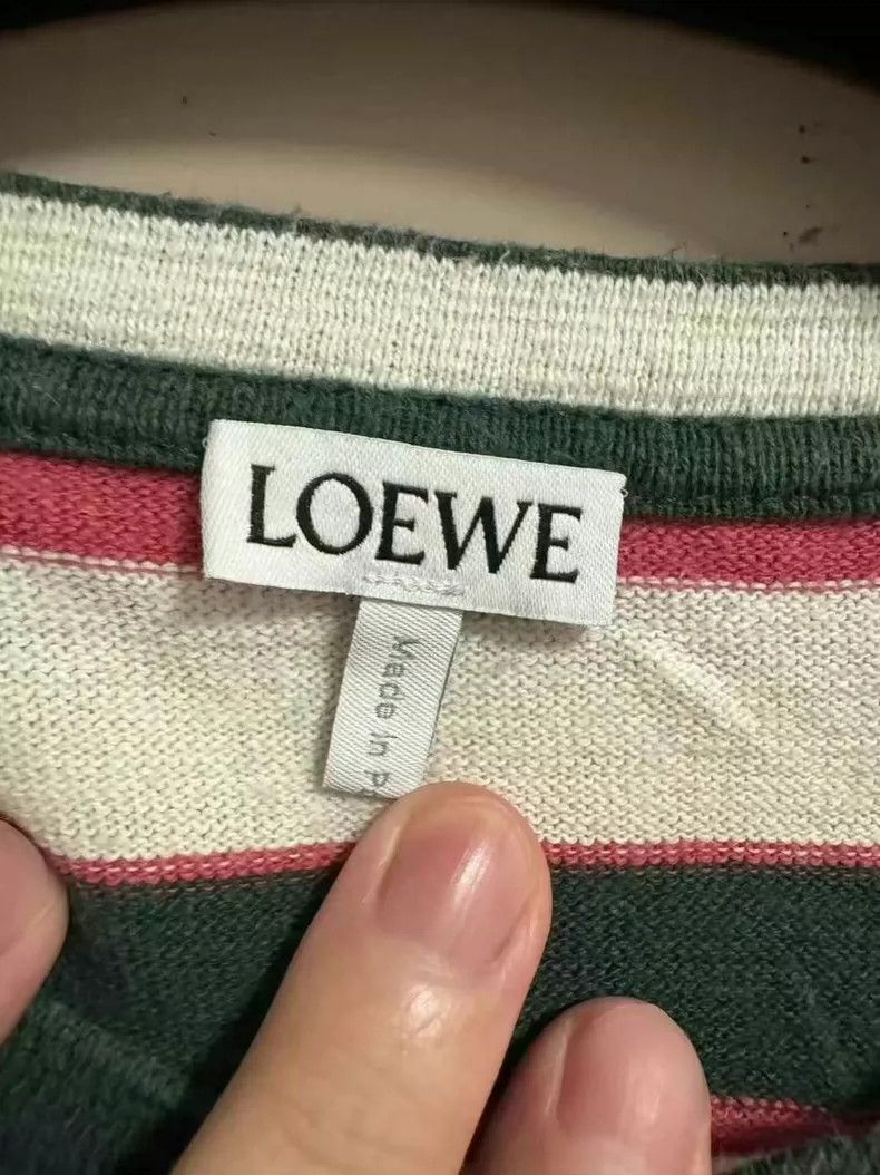 Loewe loewe Striped embroidered short sleeves 2506-Nextarrow Size US XS / EU 42 / 0 - 3 Thumbnail
