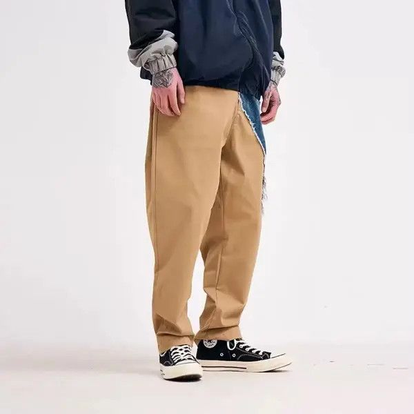 Other 20SS Indigo Union Japan Khaki Patchwork Pants Size US 32 / EU 48 - 3 Thumbnail