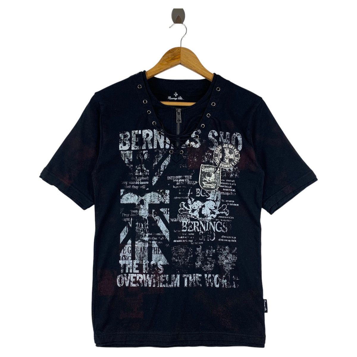 Japanese Brand × Seditionaries BEARNING SHO bondage zipper punk full print tee Size US L / EU 52-54 / 3 - 1 Thumbnail