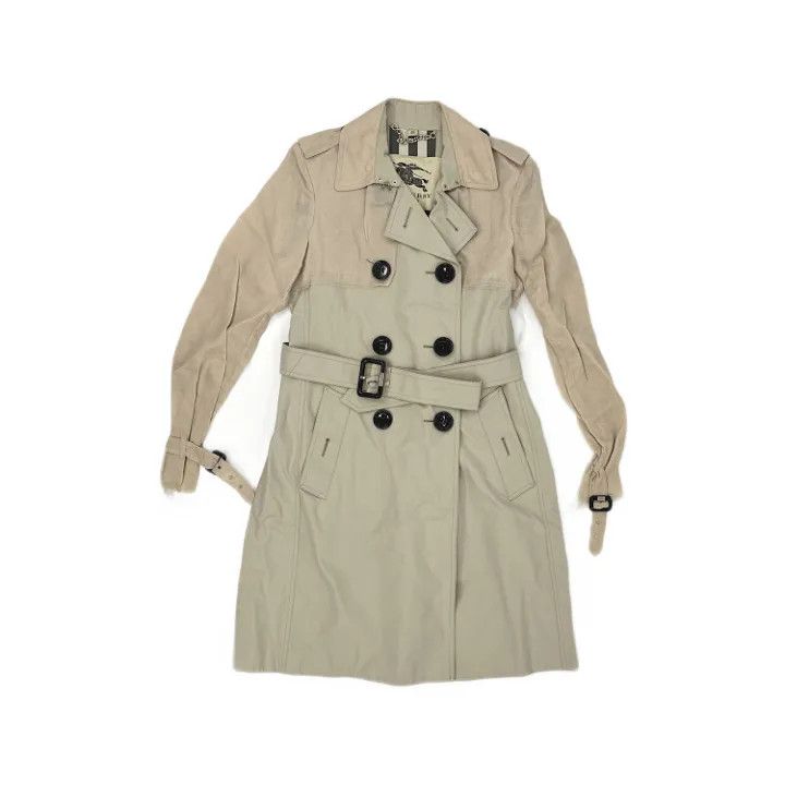 Burberry Burberry Casual Fashion Double-Breasted Coat Size US S / EU 44-46 / 1 - 1 Thumbnail