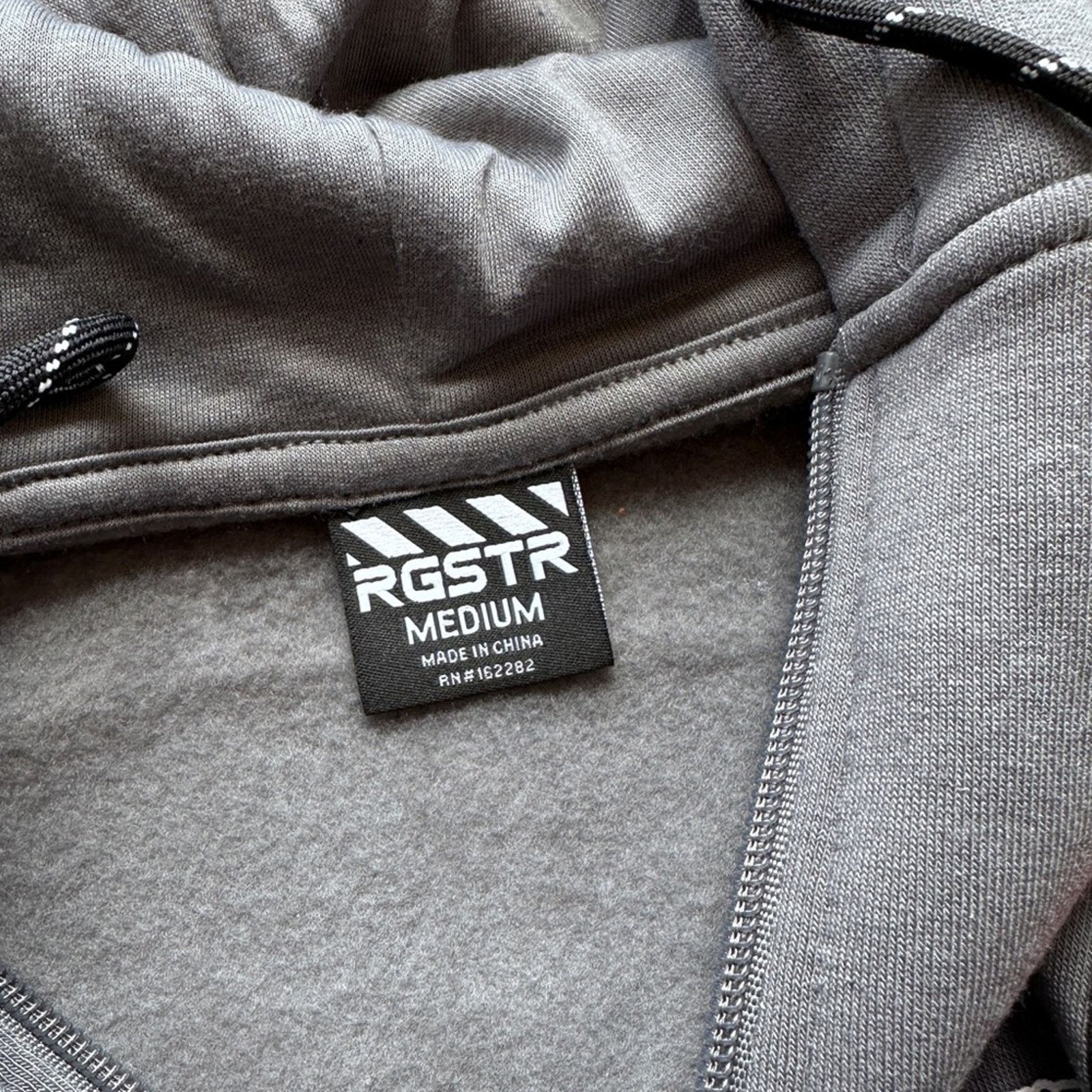 Other NWT RGSTR World Tour Full Zip Hoodie Jacket in Gray Size US XXL / EU 58 / 5 - 6 Thumbnail