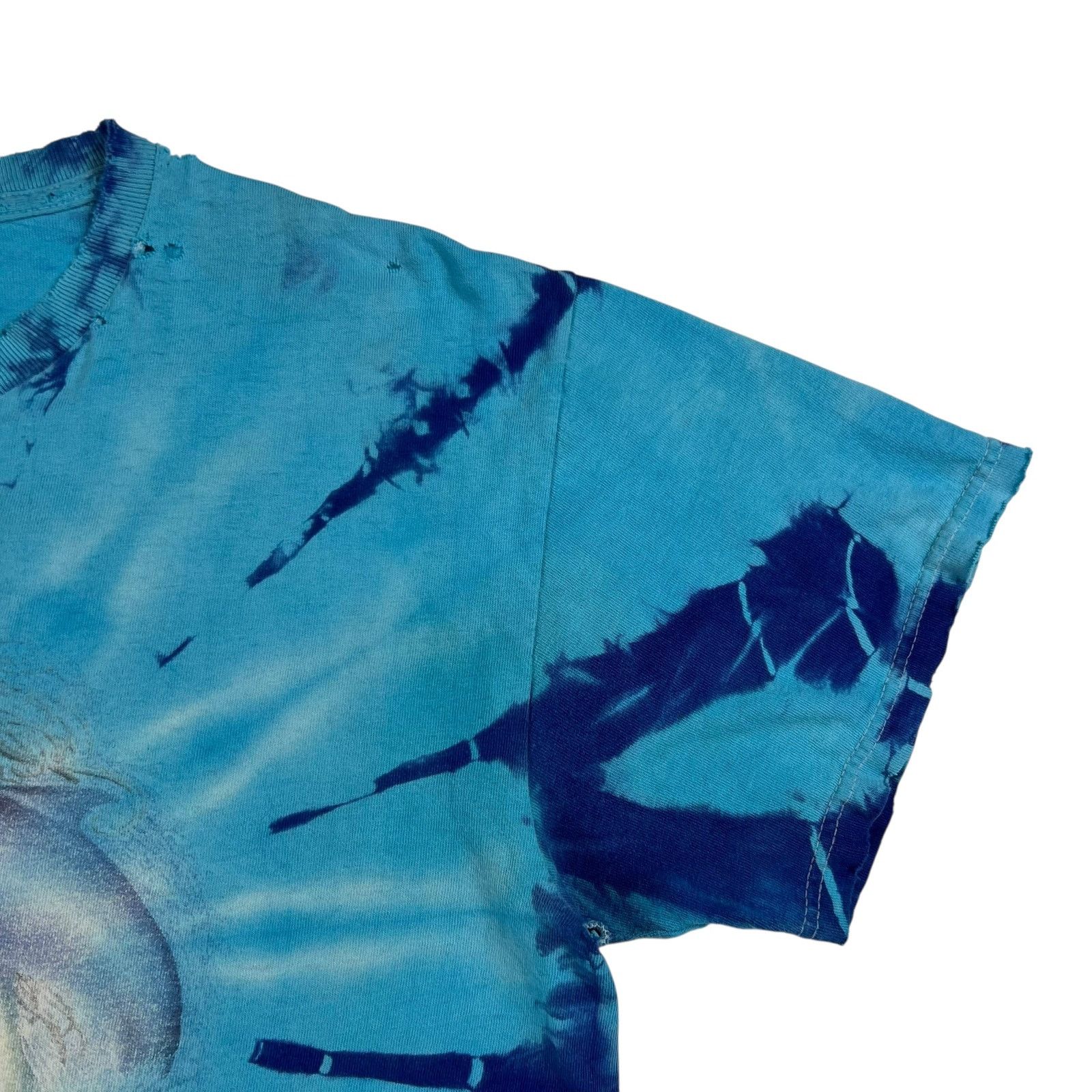 Vintage Vintage Dolphin Mermaid tie dye distressed M. Dubois art tee Size US L / EU 52-54 / 3 - 6 Thumbnail
