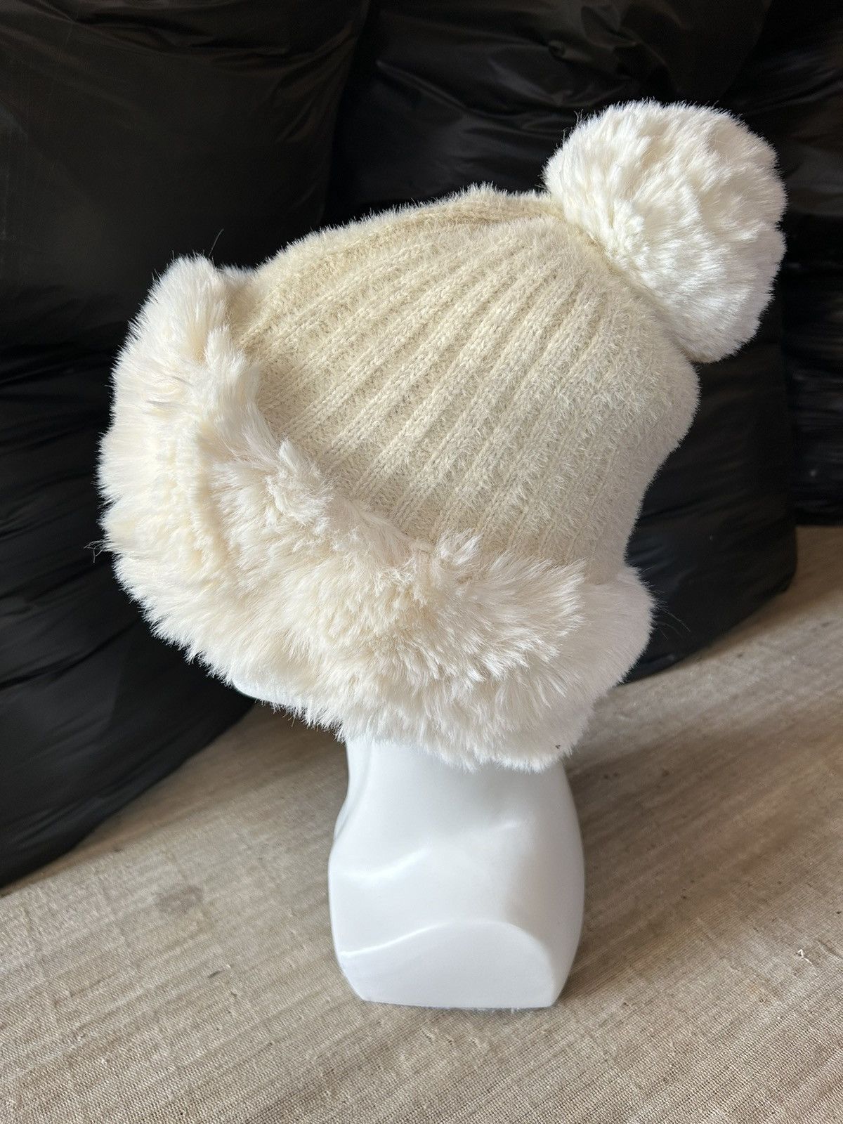 Japanese Brand × Kapital × Vintage RARE' Japanese Style Fur Beanie Hats 🎌☠️☠️ Size ONE SIZE - 6 Thumbnail